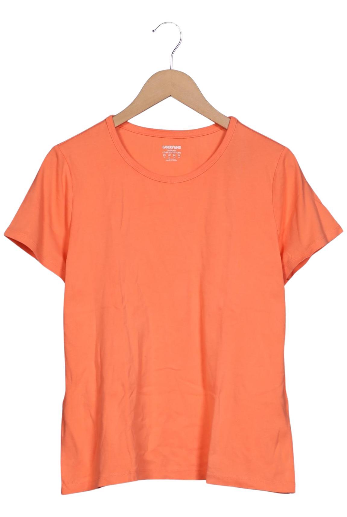 

Lands End Damen T-Shirt, orange, Gr. 44