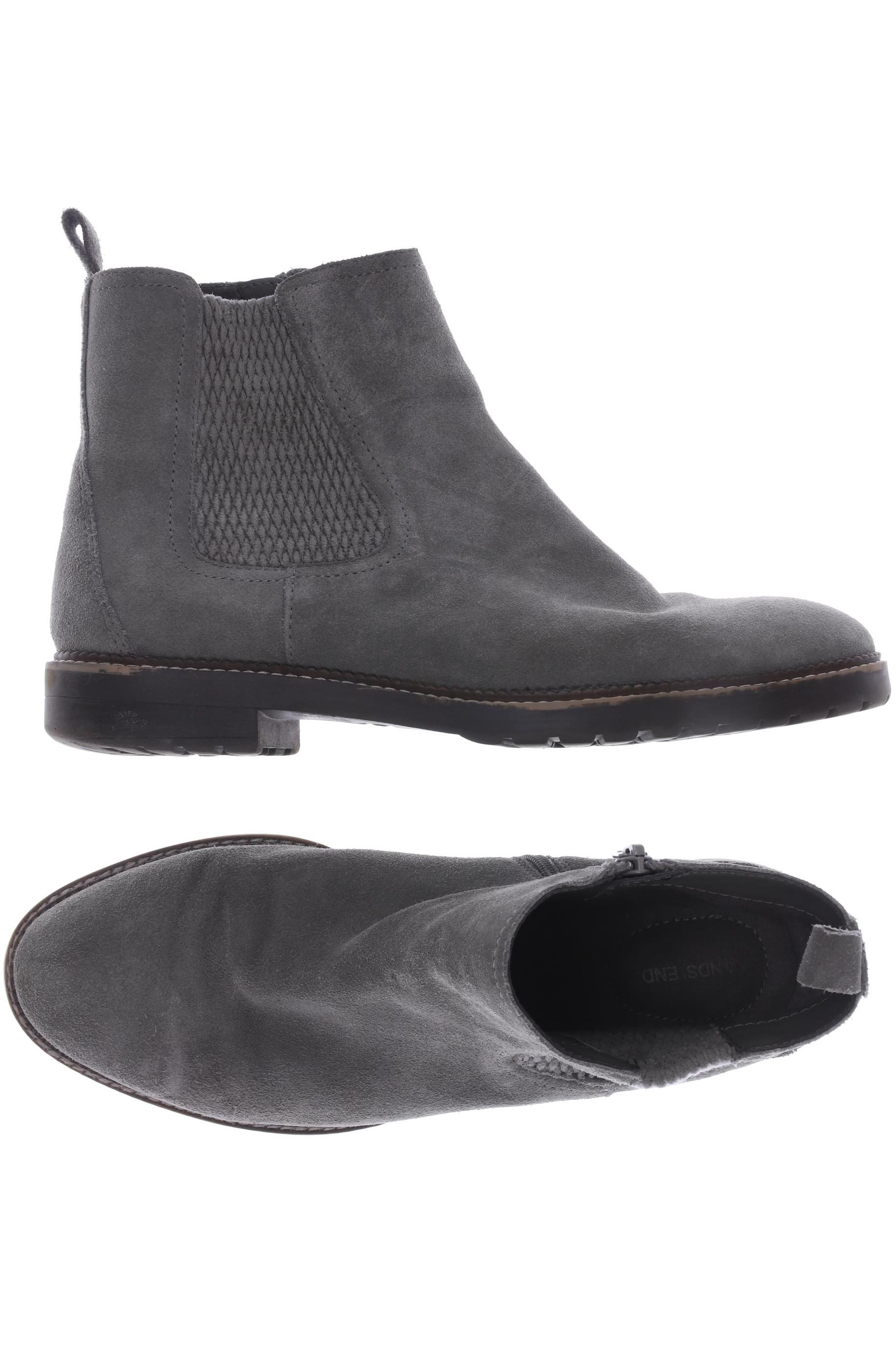 

Lands End Damen Stiefelette, grau, Gr. 41