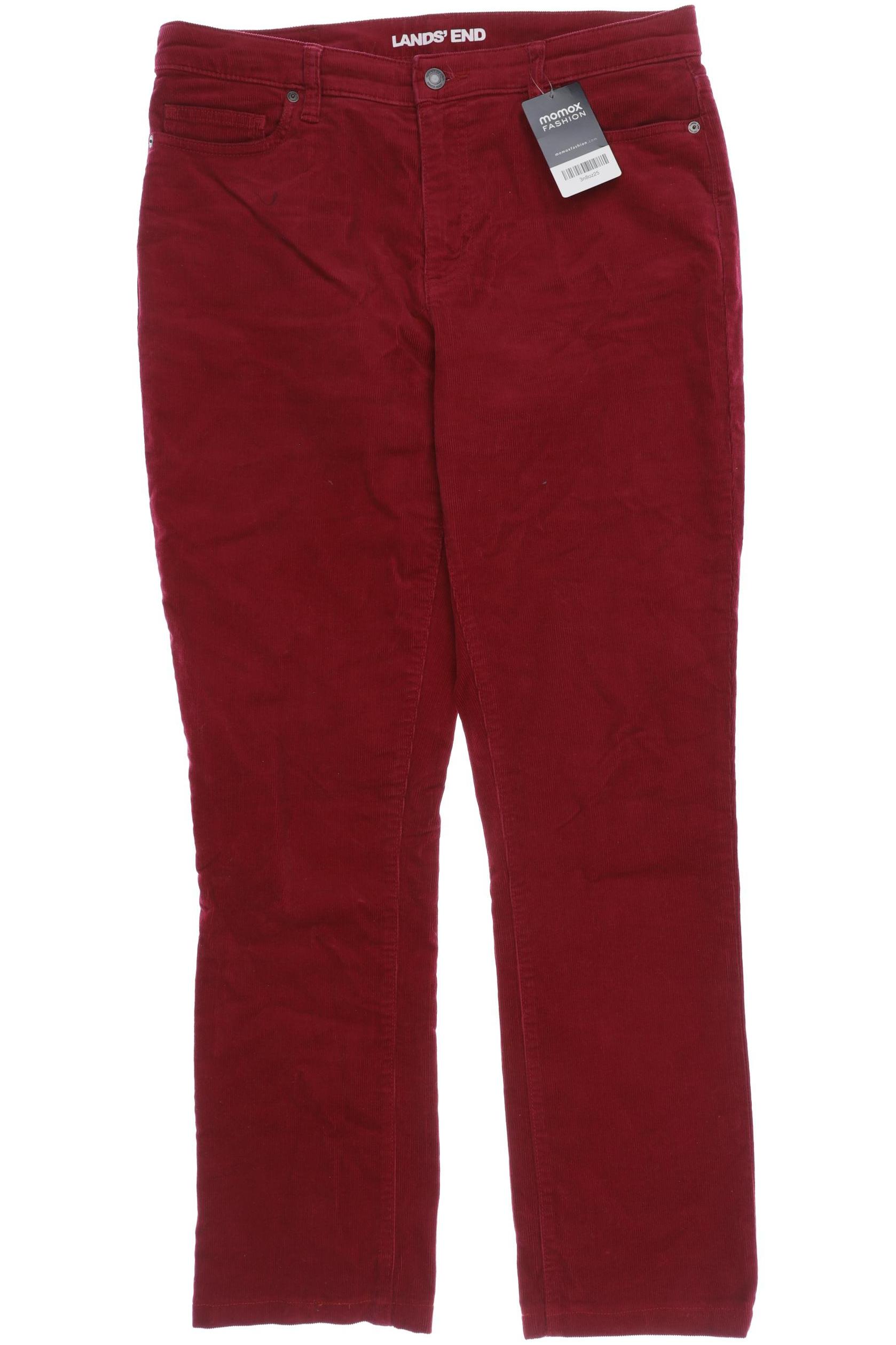 

Lands End Damen Stoffhose, rot, Gr. 40