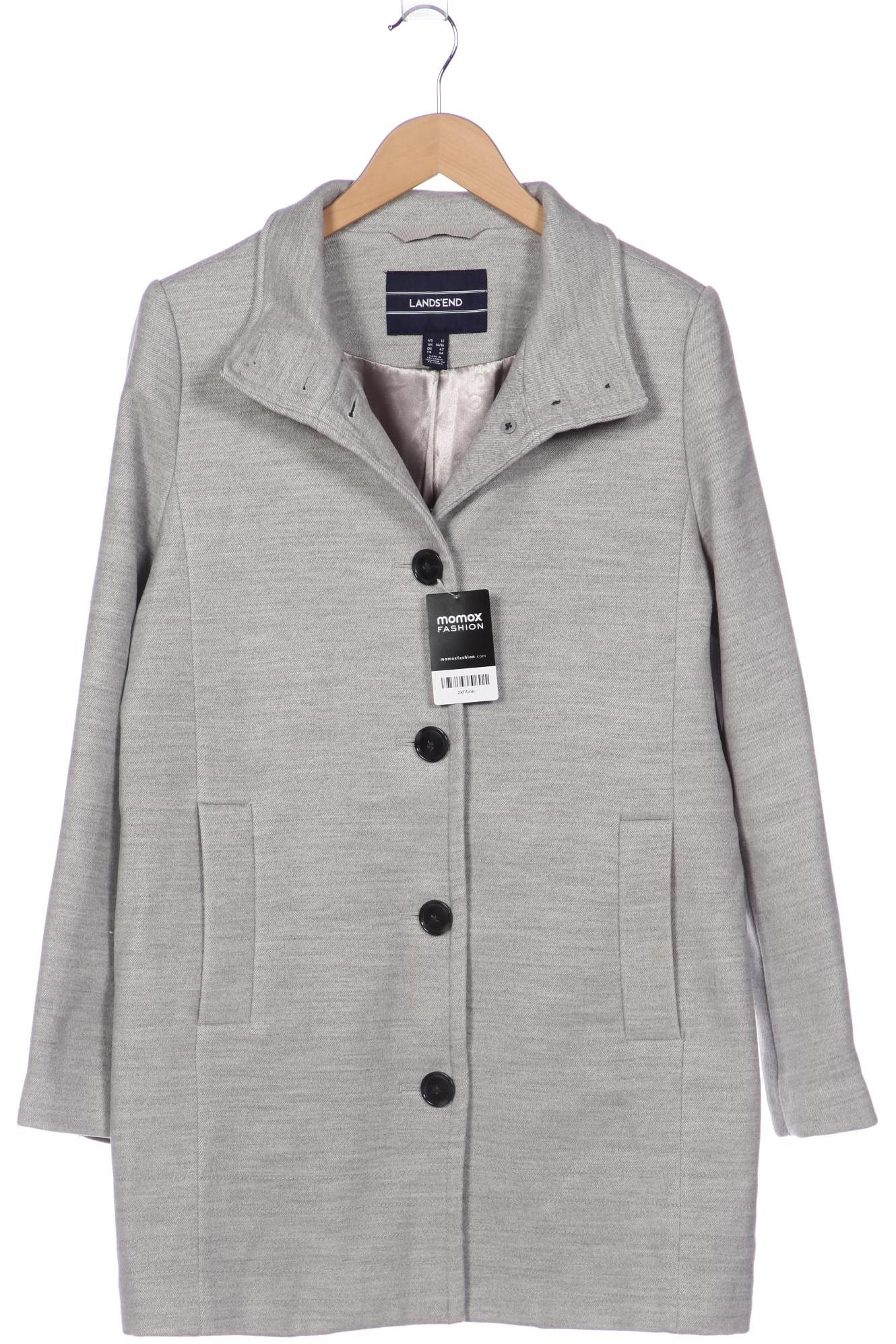 

Lands End Damen Mantel, grau