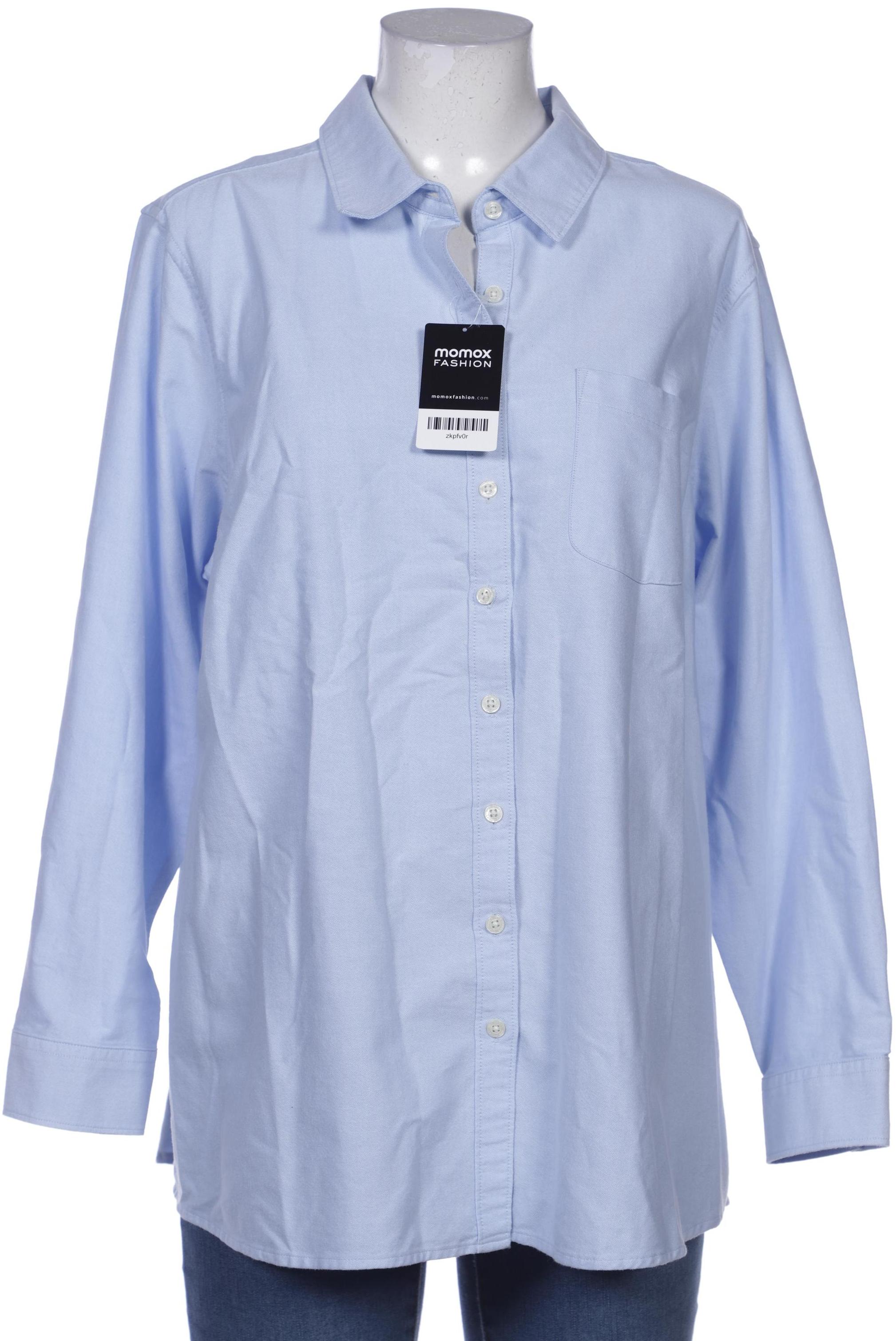 

Lands End Damen Bluse, hellblau, Gr. 50