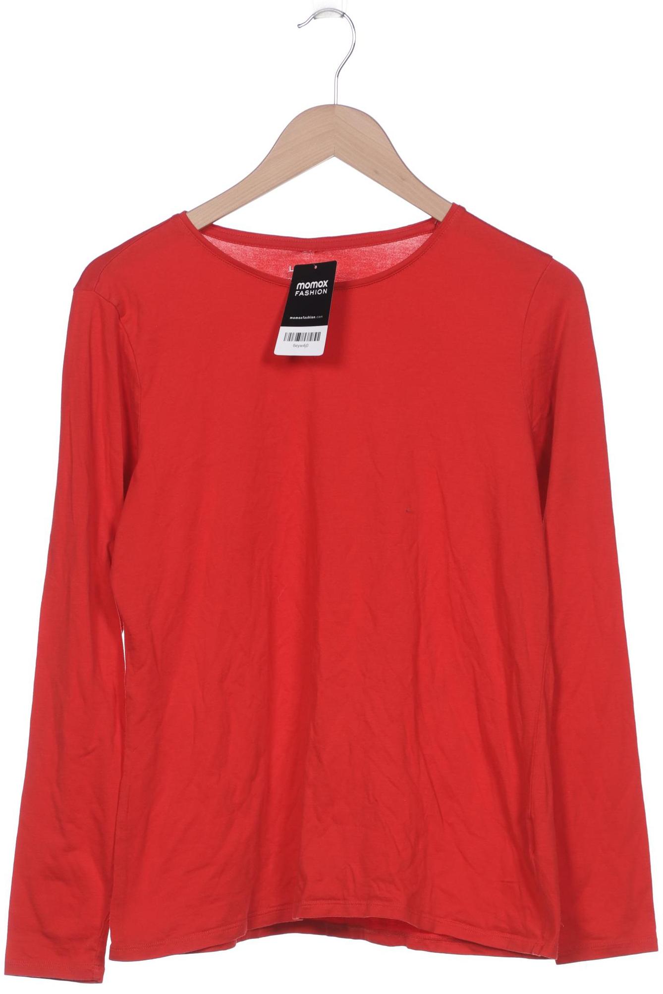 

Lands End Damen Langarmshirt, rot, Gr. 42