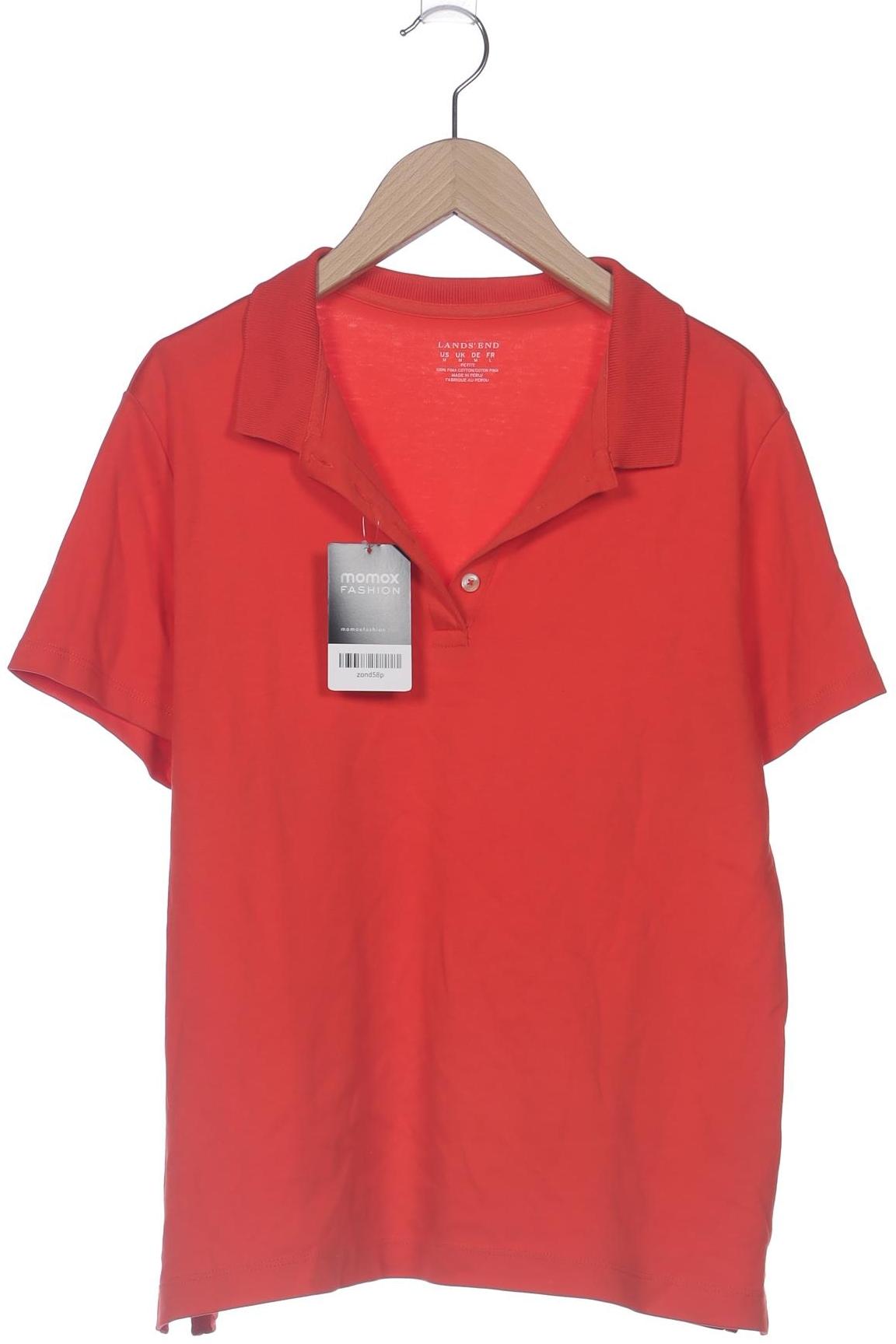 

Lands End Damen Poloshirt, rot, Gr. 38