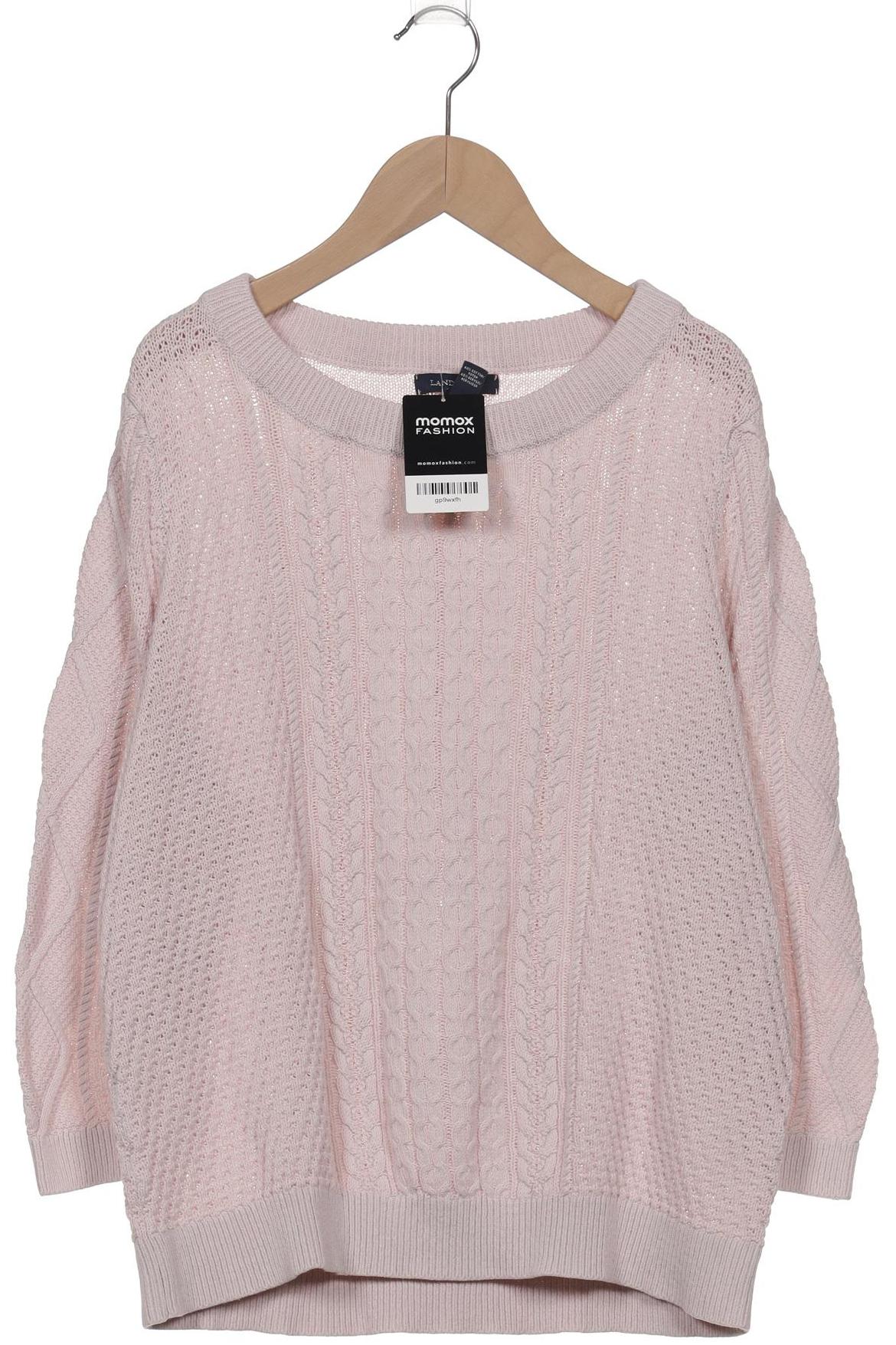 

Lands End Damen Pullover, pink, Gr. 44