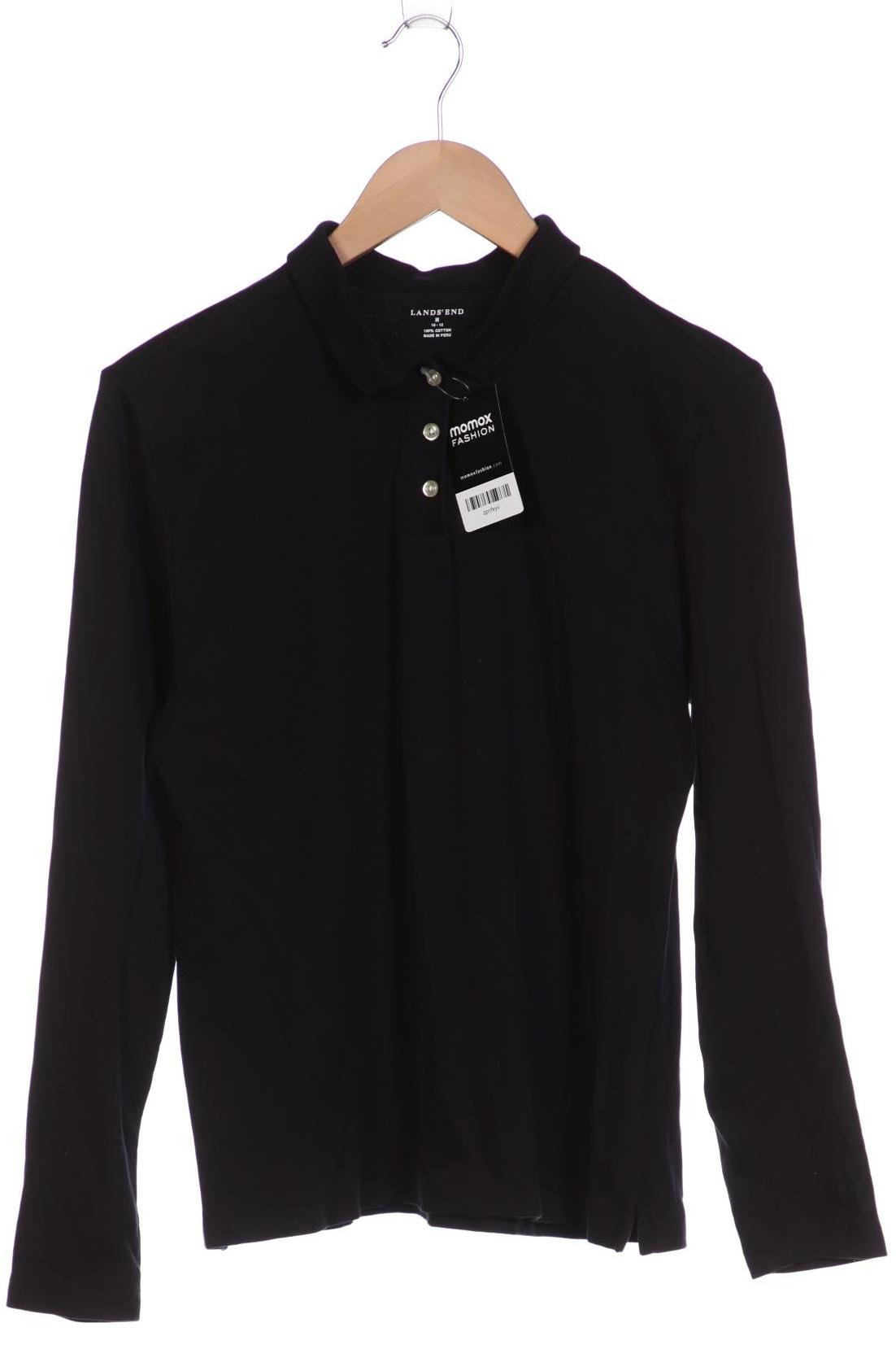 

Lands´End Damen Poloshirt, schwarz