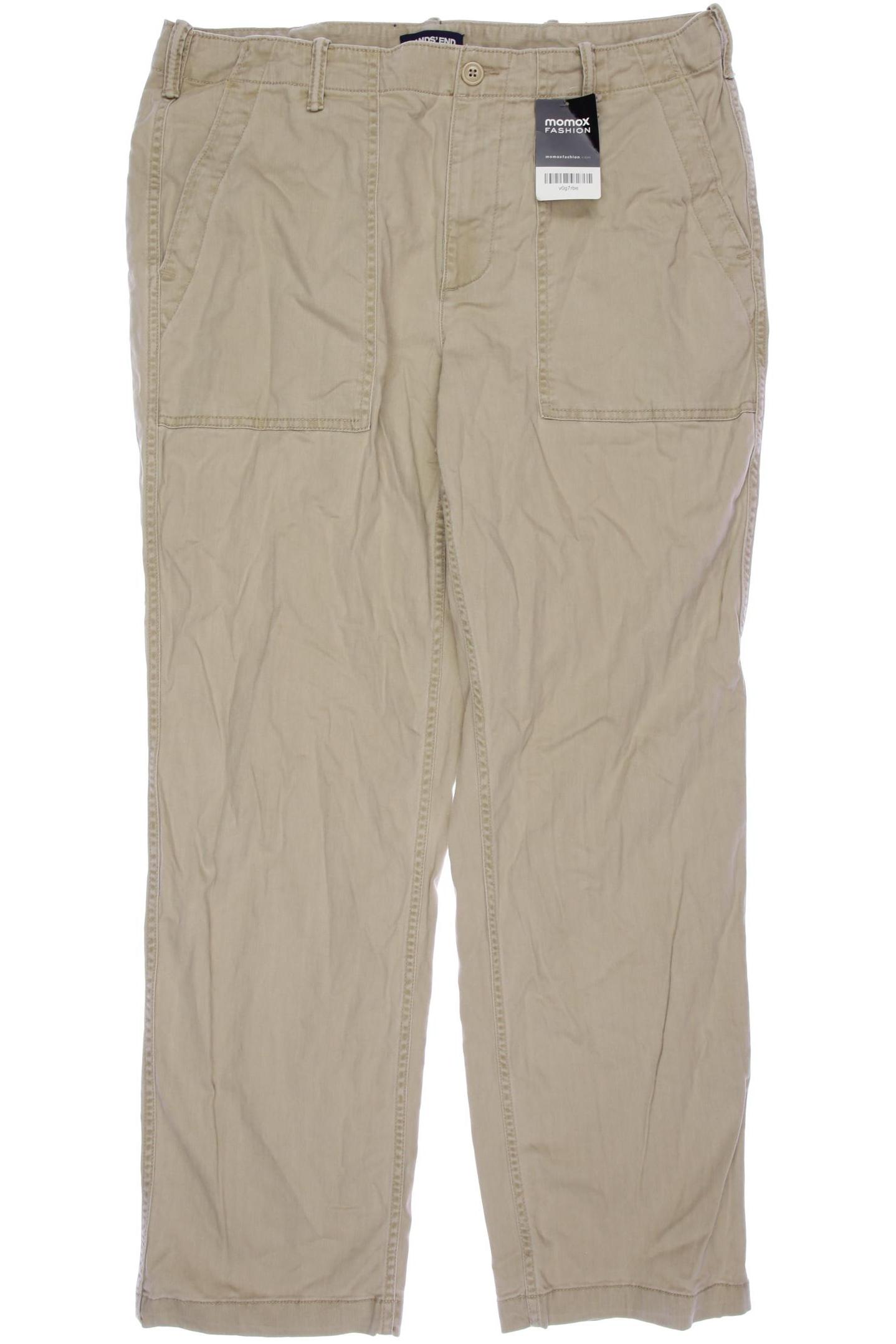 

Lands End Damen Stoffhose, beige, Gr. 44
