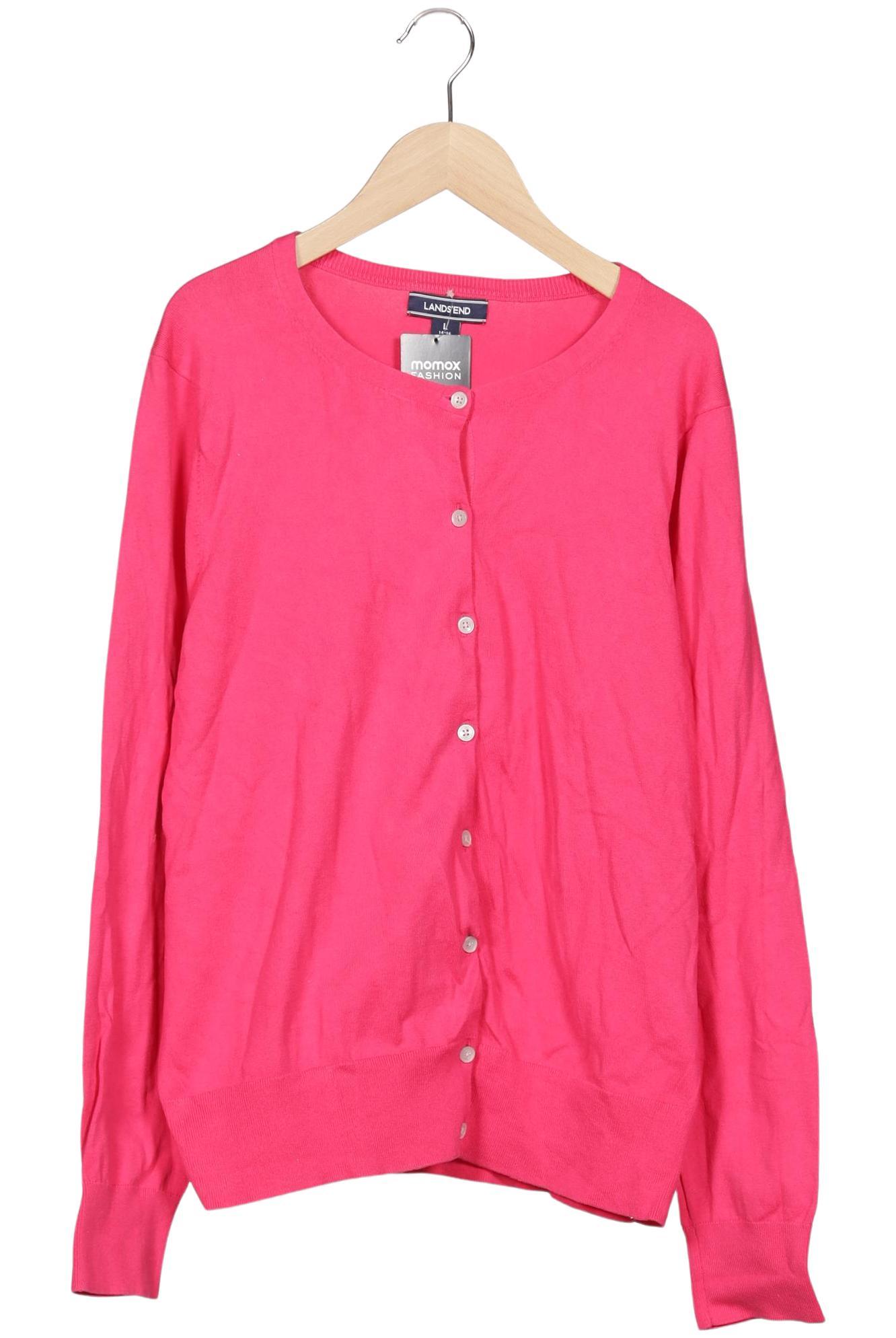 

Lands End Damen Strickjacke, pink, Gr. 42