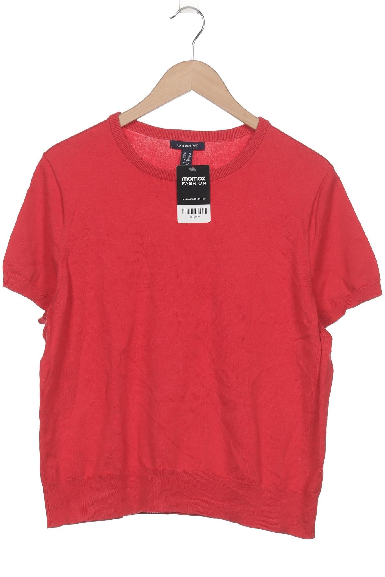 

Lands End Damen T-Shirt, rot, Gr. 44