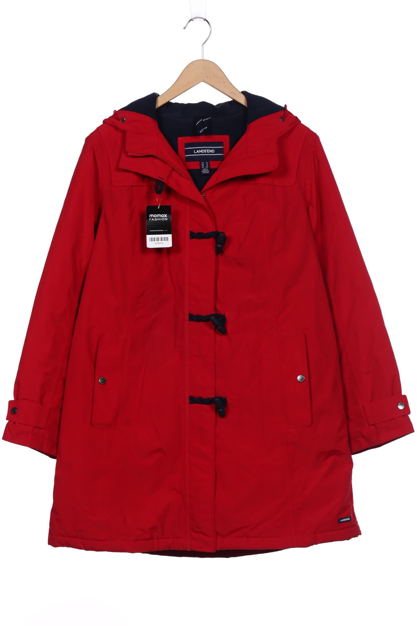 

Lands End Damen Mantel, rot, Gr. 44