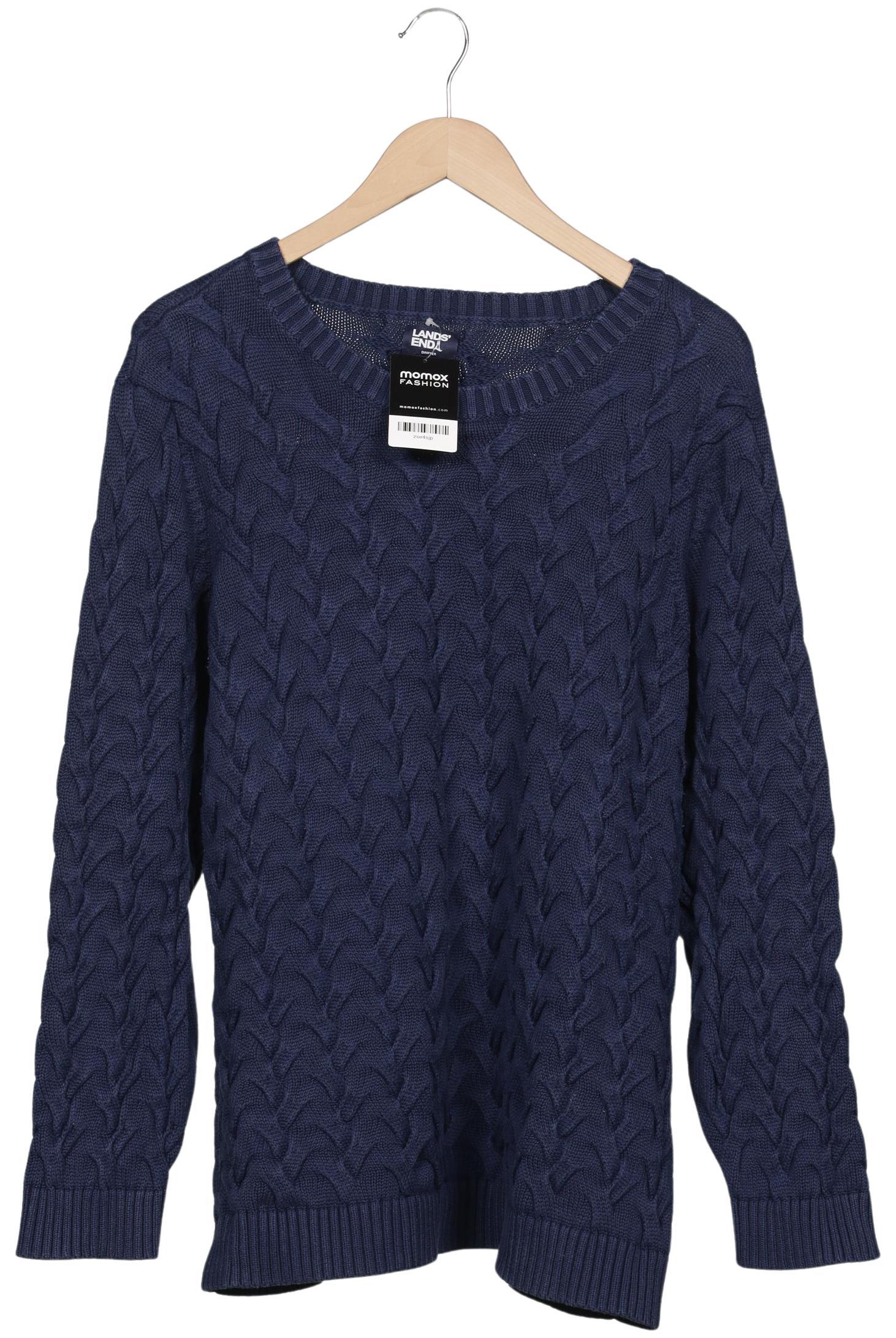 

Lands End Damen Pullover, marineblau, Gr. 52