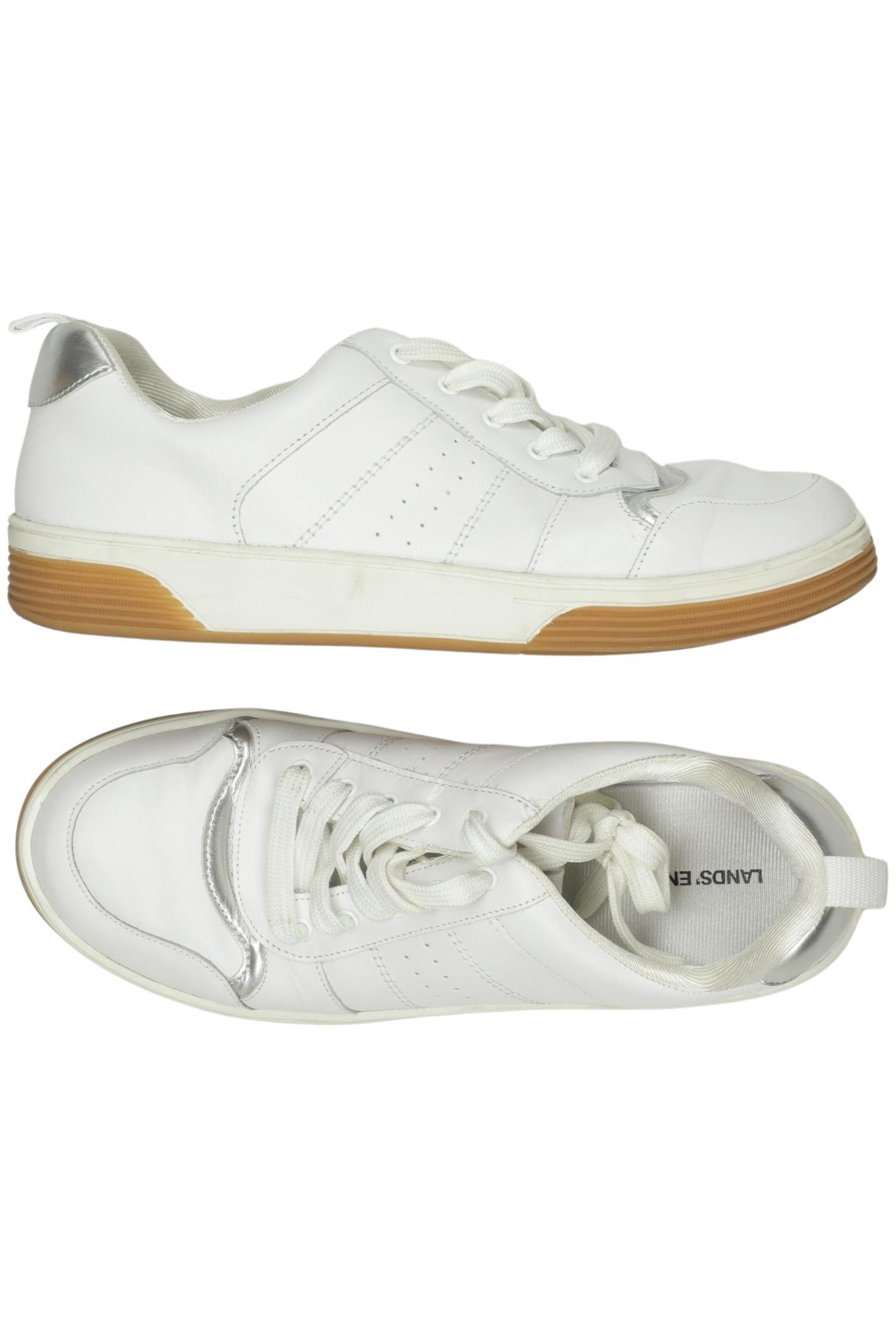 

Lands End Damen Sneakers, weiß, Gr. 40