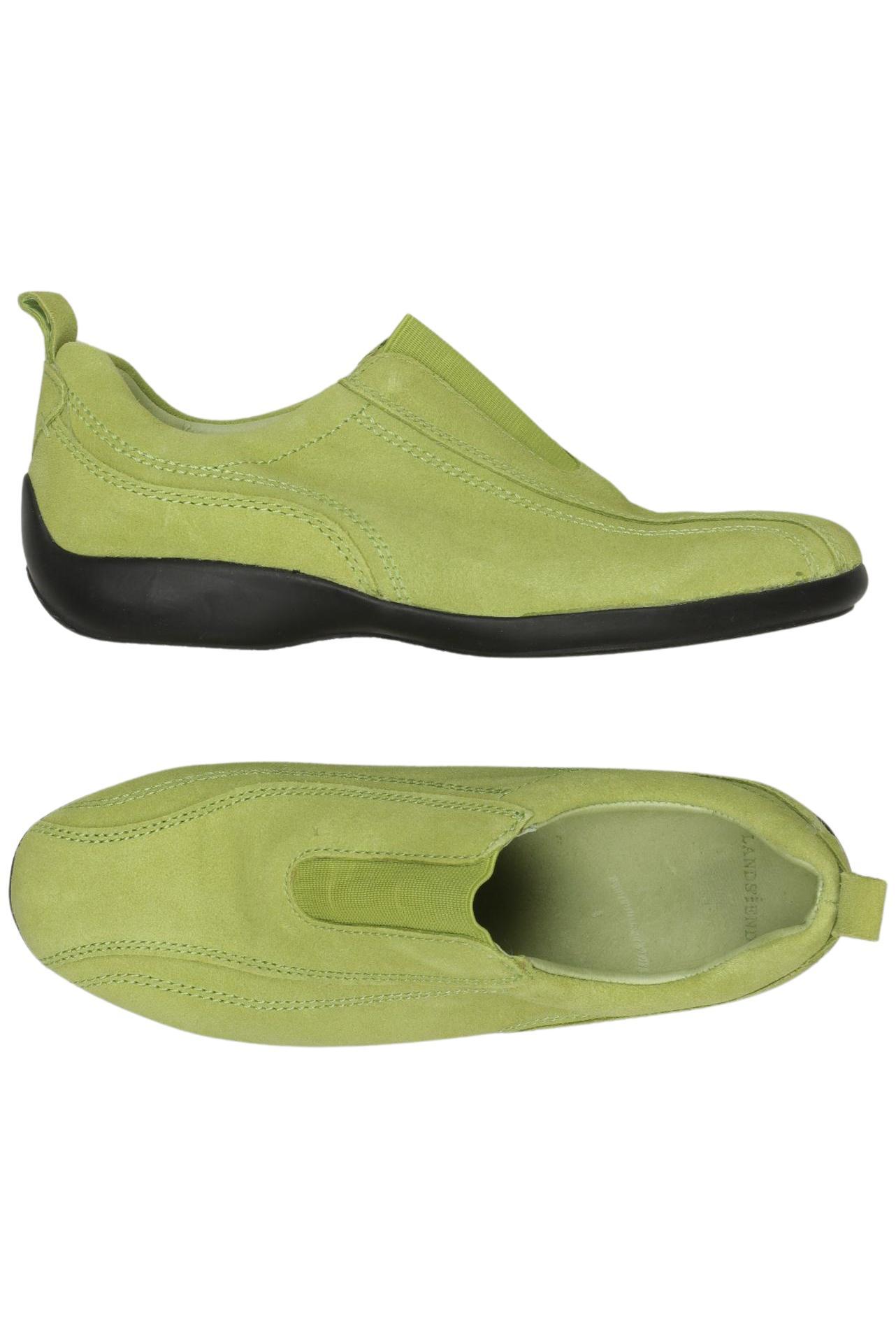 

Lands End Damen Halbschuh, grün, Gr. 35