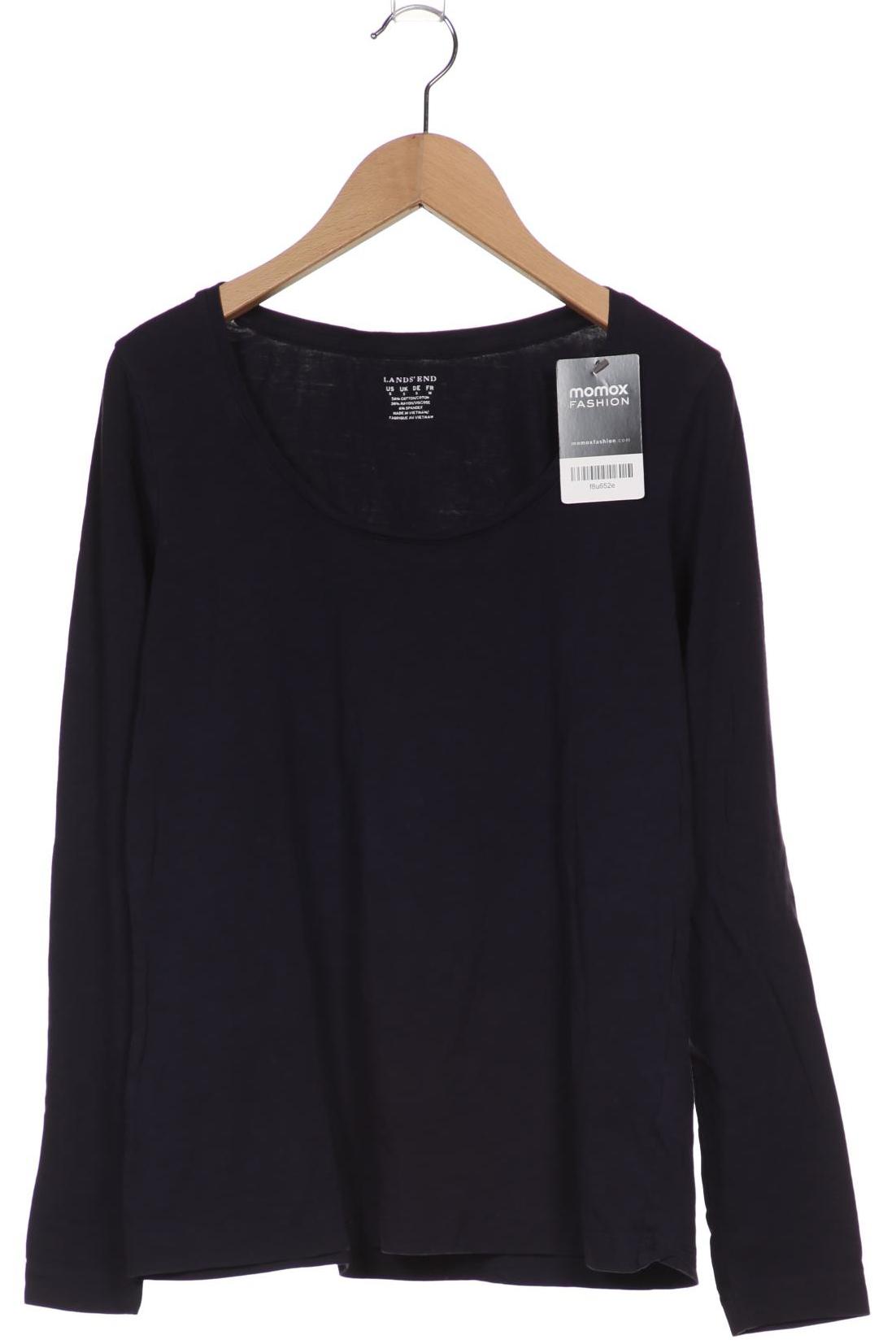

Lands End Damen Langarmshirt, flieder, Gr. 36