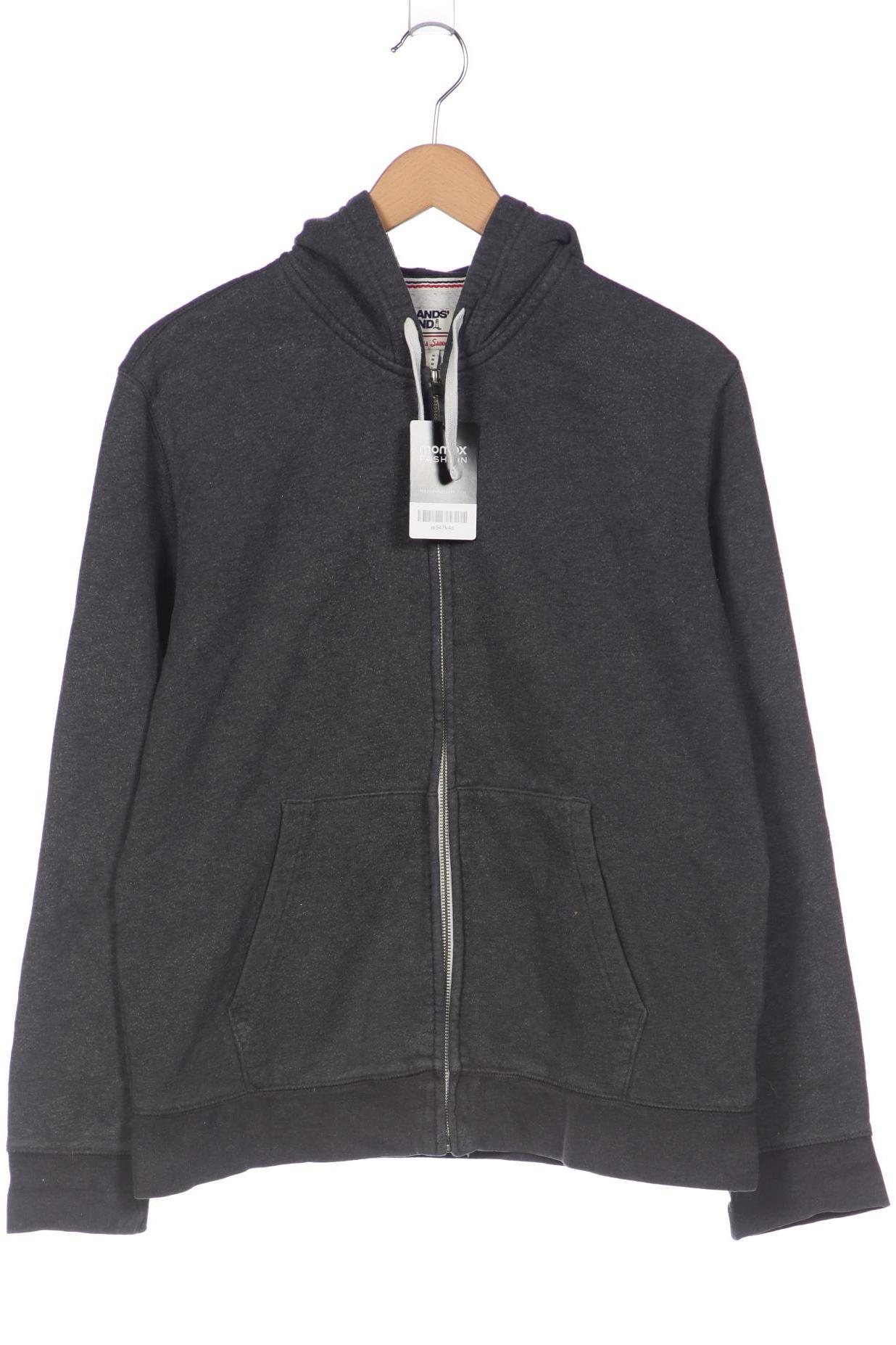 

Lands End Damen Kapuzenpullover, grau, Gr. 38