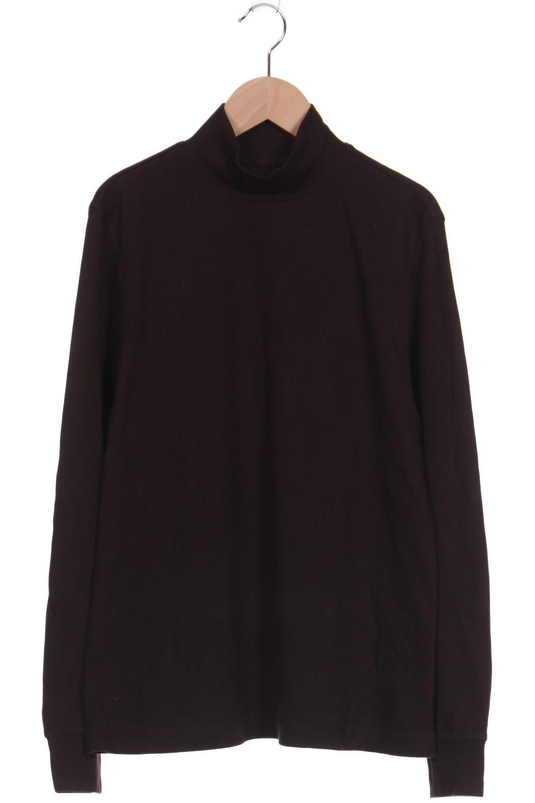 

Lands End Damen Langarmshirt, braun, Gr. 10