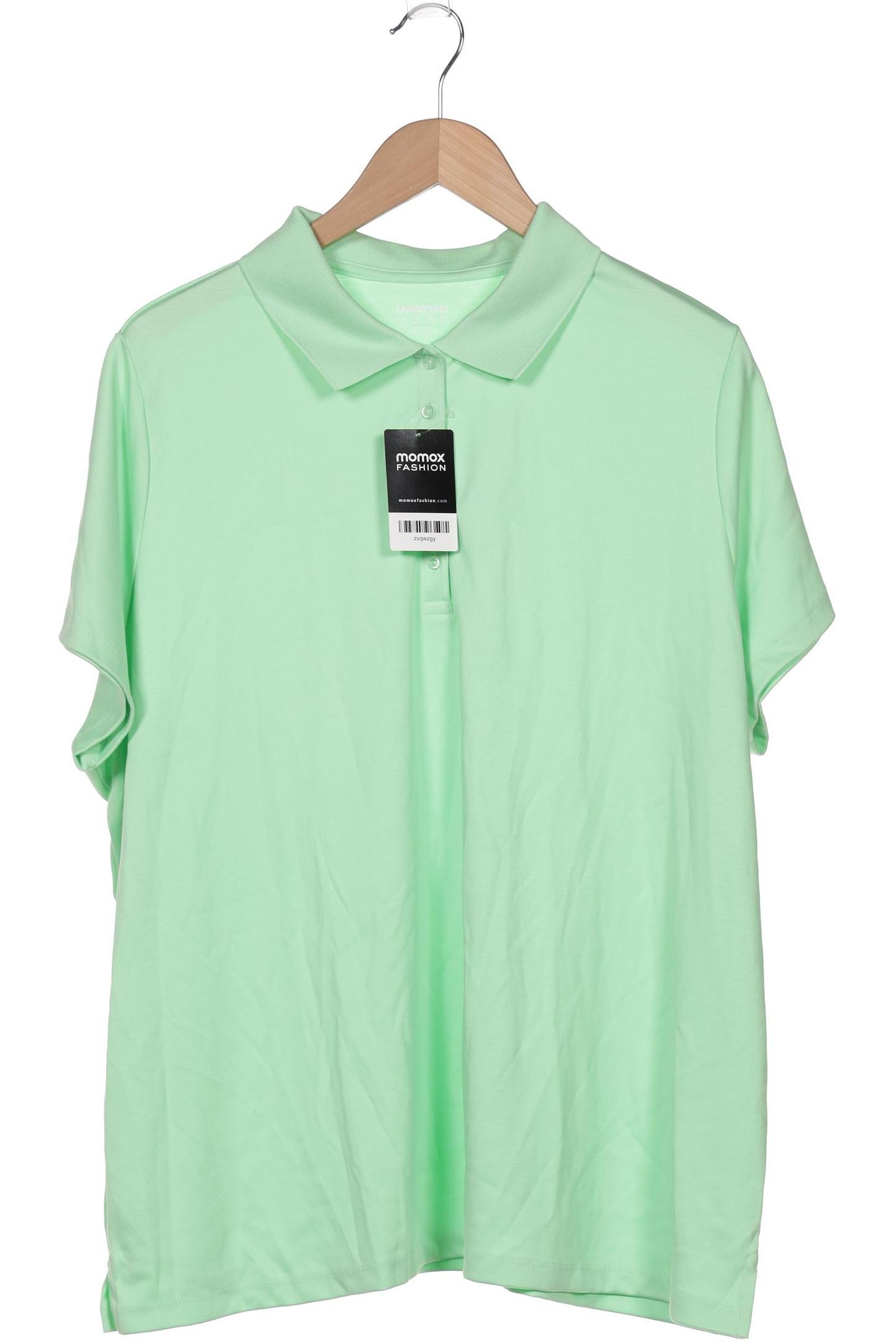 

Lands End Damen Poloshirt, hellgrün, Gr. 56