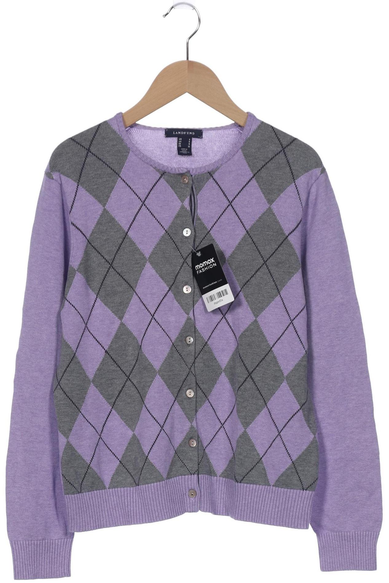 

Lands´End Damen Strickjacke, flieder