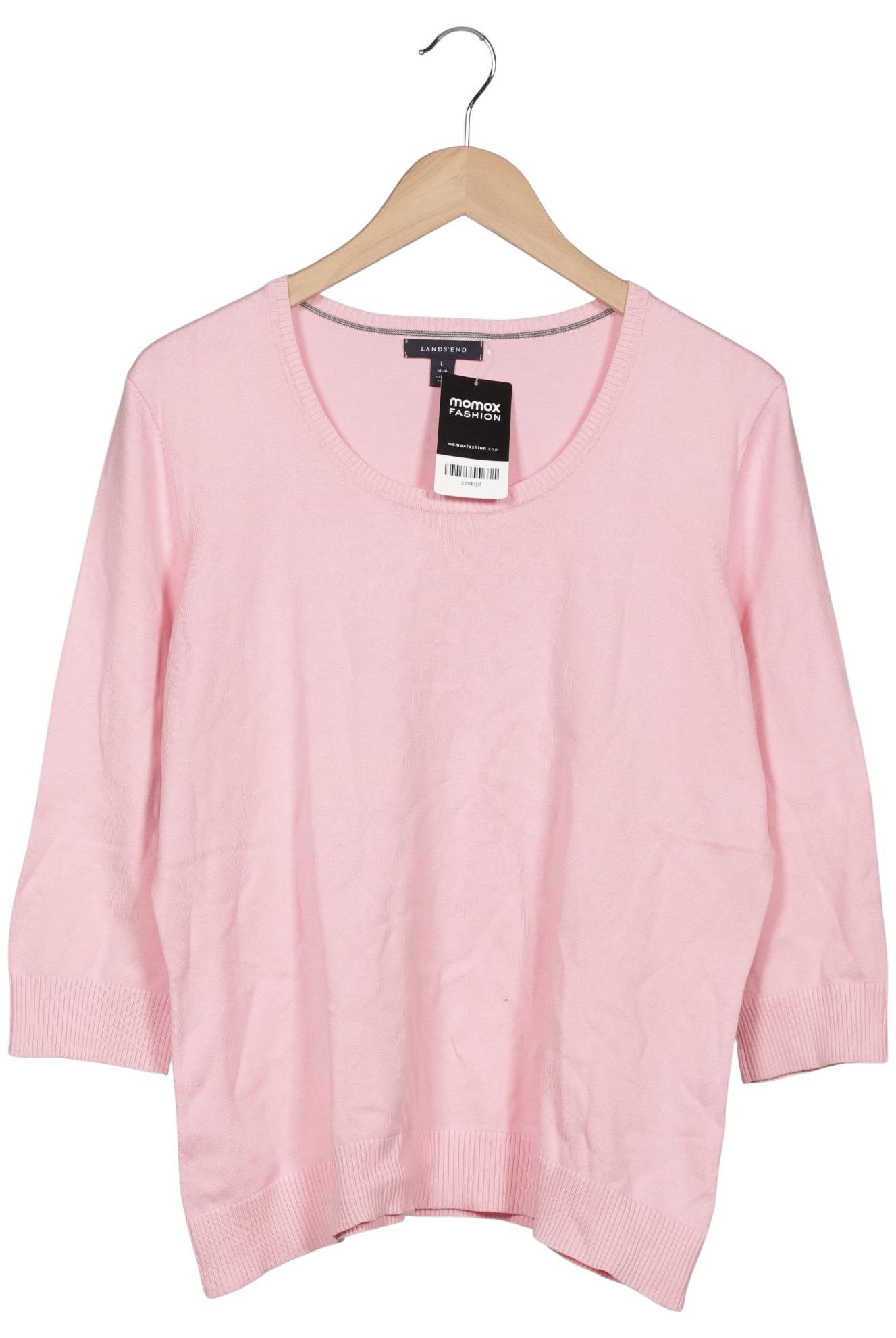 

Lands End Damen Pullover, pink, Gr. 42