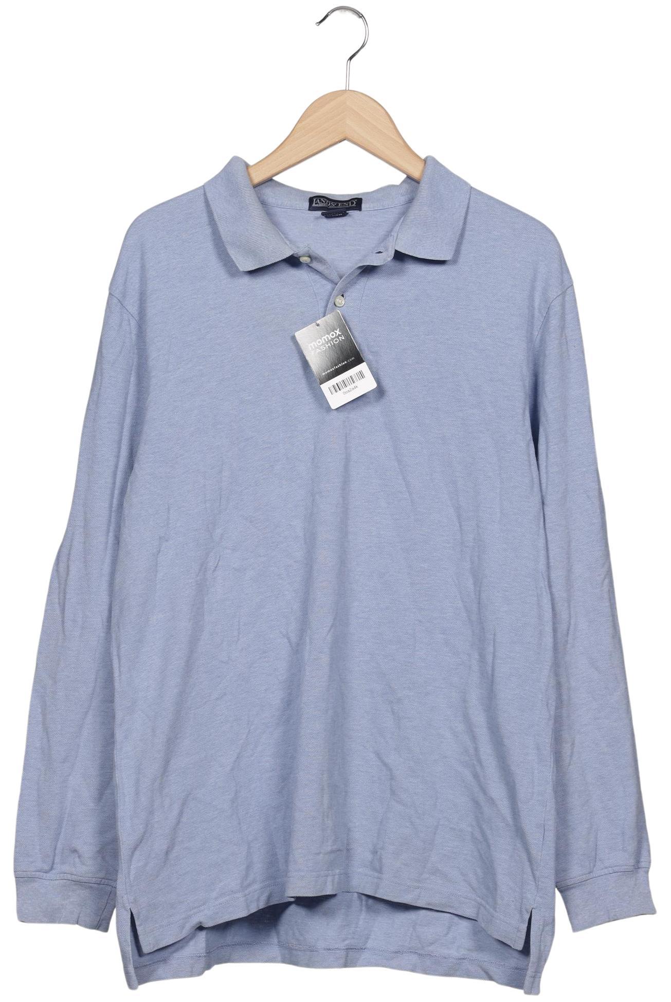 

Lands End Herren Poloshirt, hellblau, Gr. 52