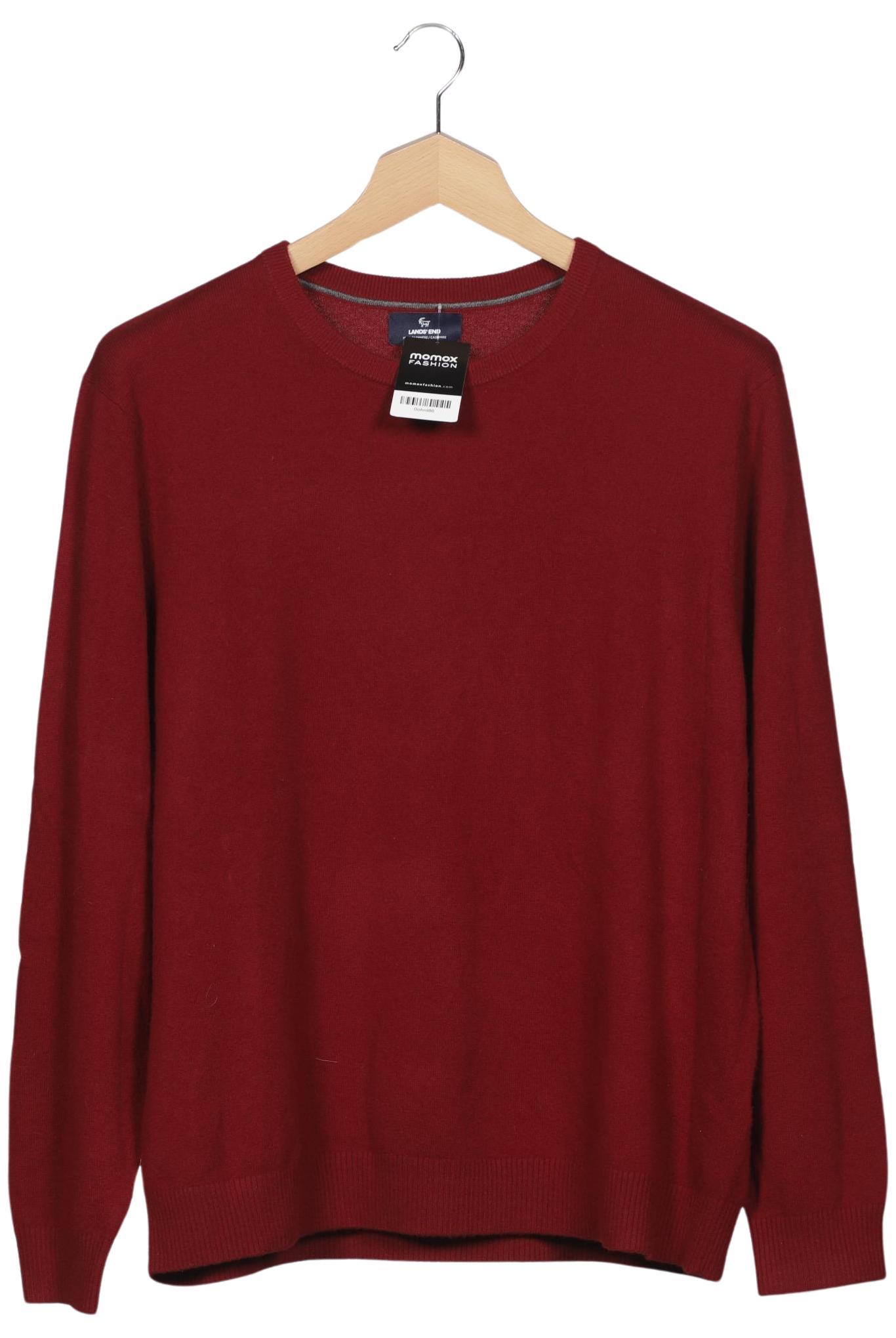 

Lands End Herren Pullover, rot, Gr. 56