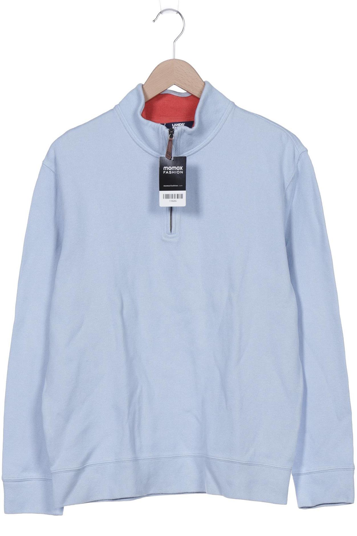 

Lands End Herren Sweatshirt, hellblau, Gr. 48