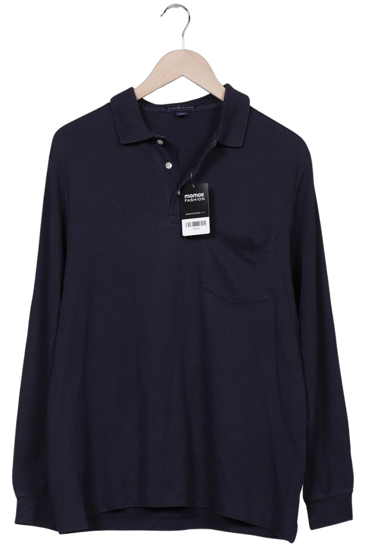 

Lands End Herren Poloshirt, flieder, Gr. 48