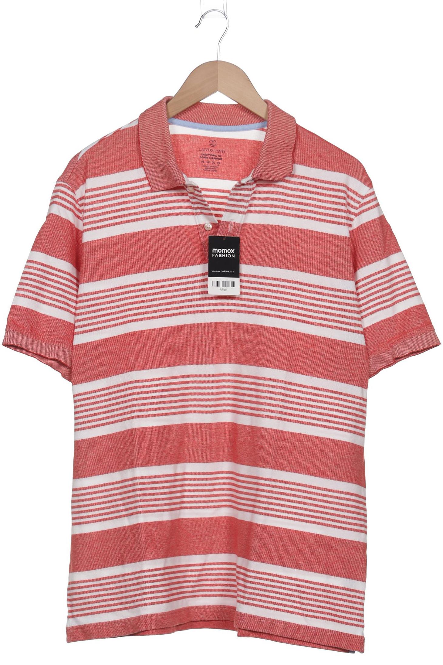 

Lands End Herren Poloshirt, rot, Gr. 52