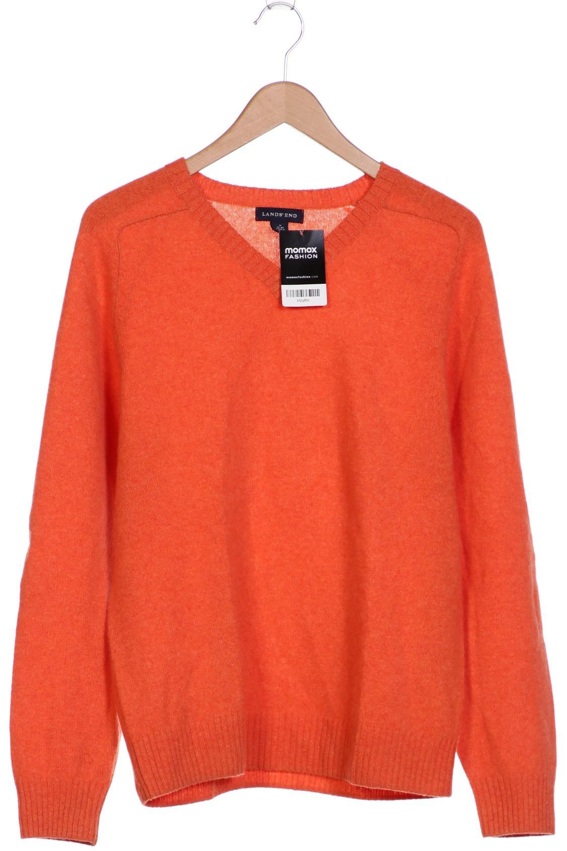 

Lands End Herren Pullover, orange, Gr. 48