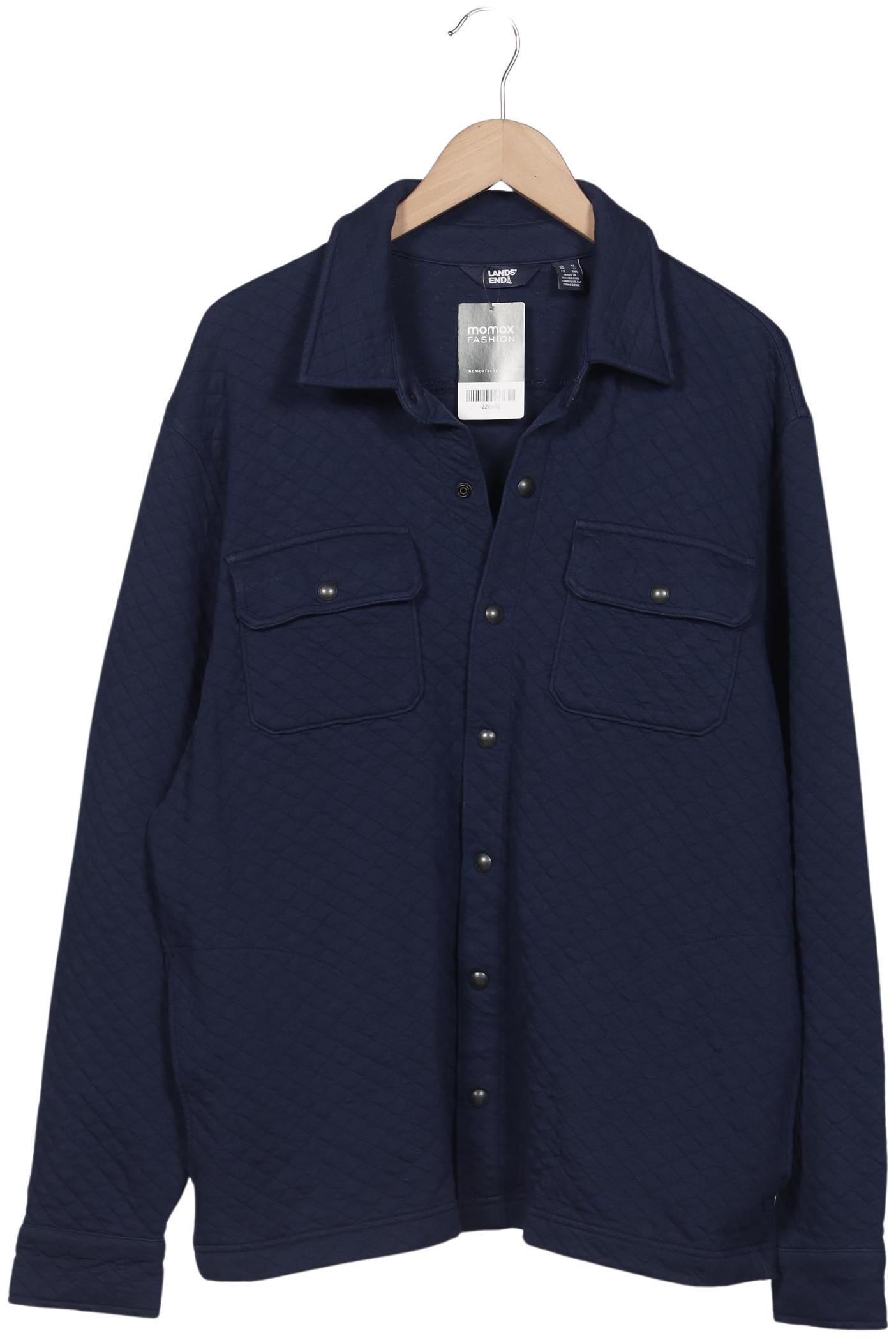 

Lands End Herren Jacke, marineblau, Gr. 54