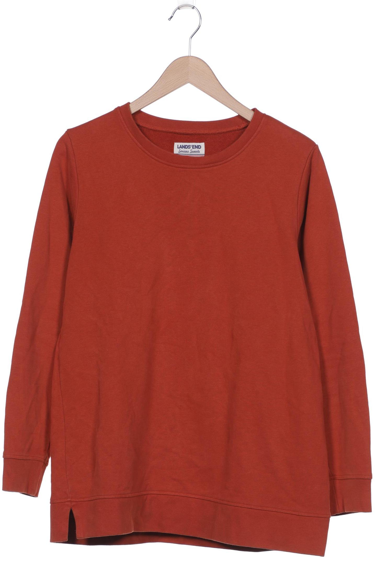 

Lands End Herren Sweatshirt, orange, Gr. 48