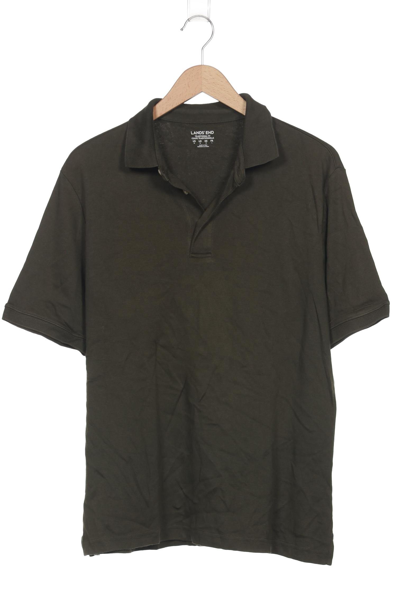 

Lands End Herren Poloshirt, grün, Gr. 48