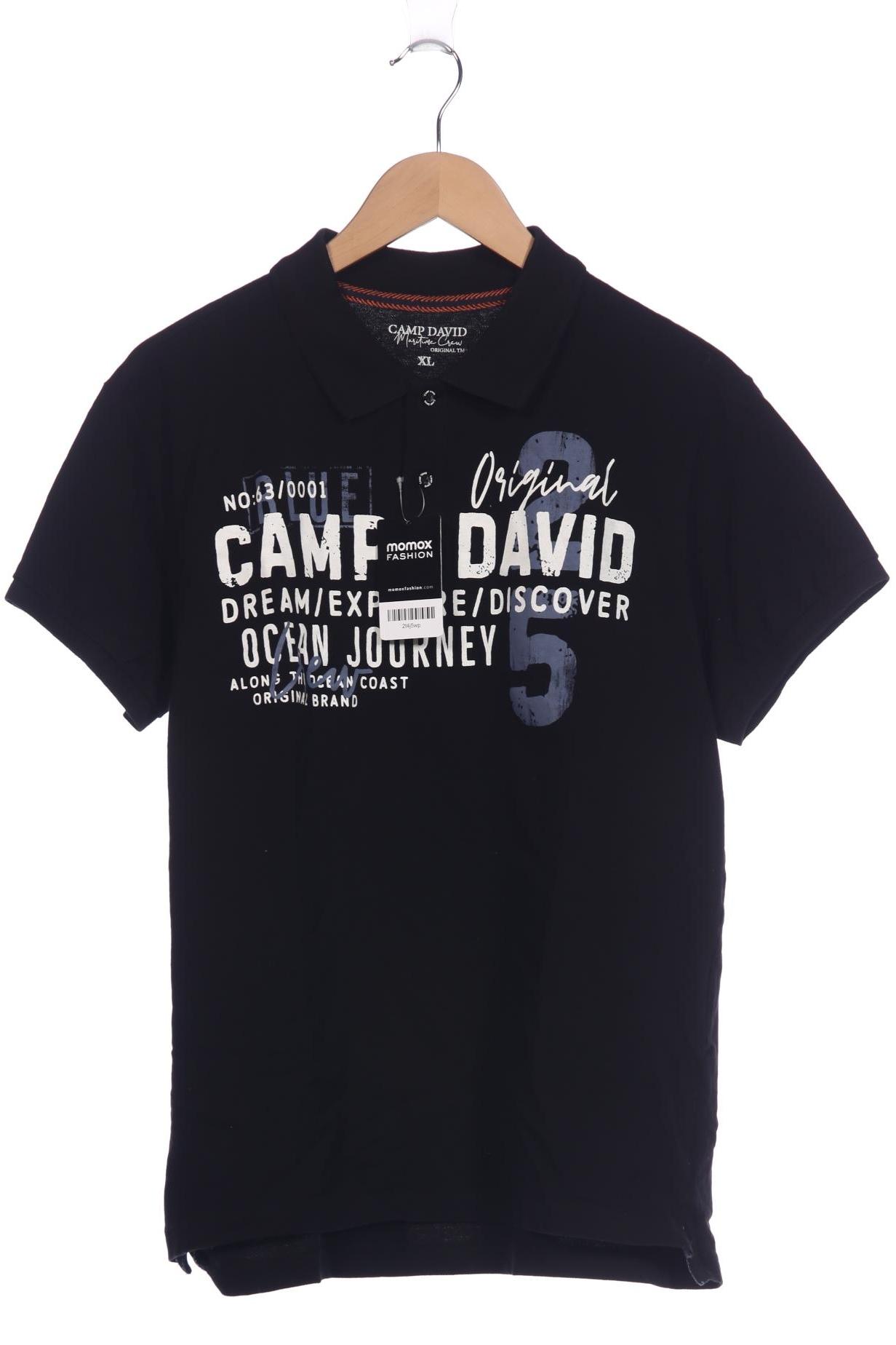 

Lands End Herren Poloshirt, schwarz, Gr. 54