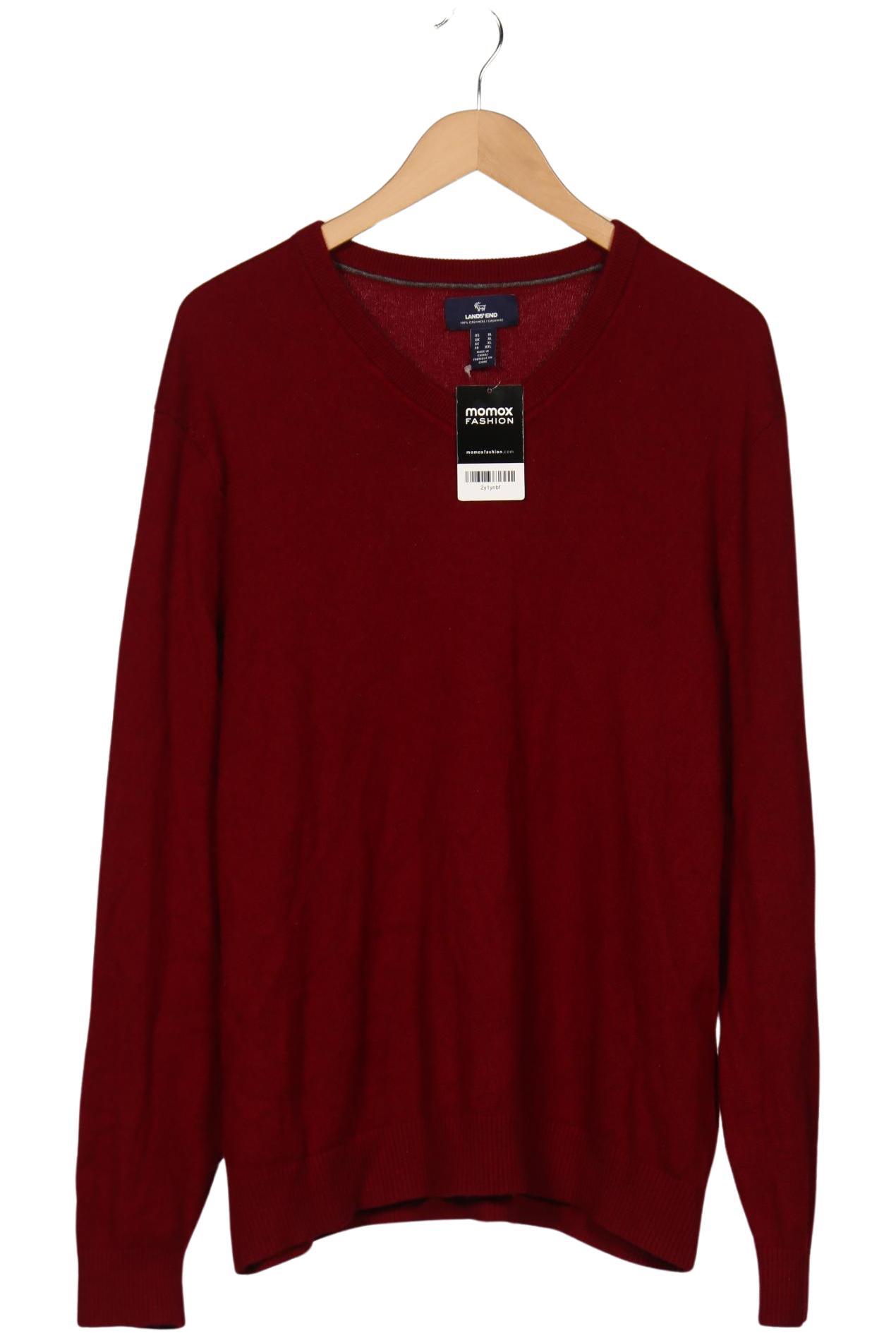 Thumbnail - Lands End Herren Pullover, rot, Gr. 54