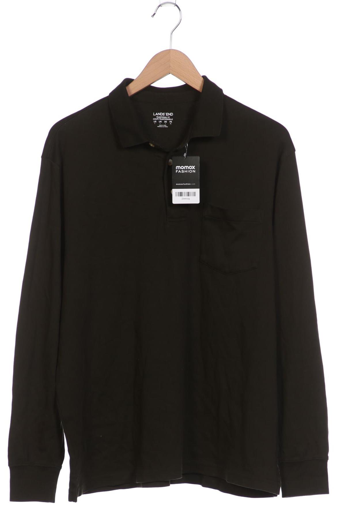 

Lands End Herren Poloshirt, grün