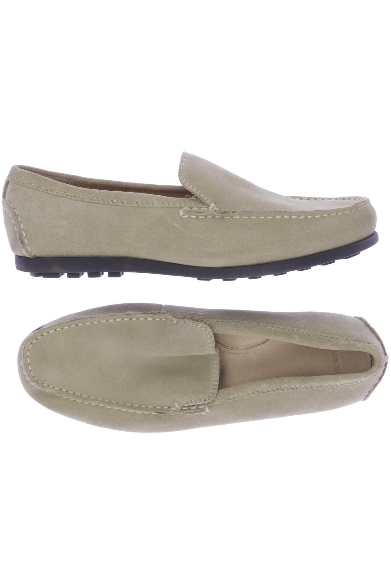 

Lands End Herren Halbschuh, beige, Gr. 10.5