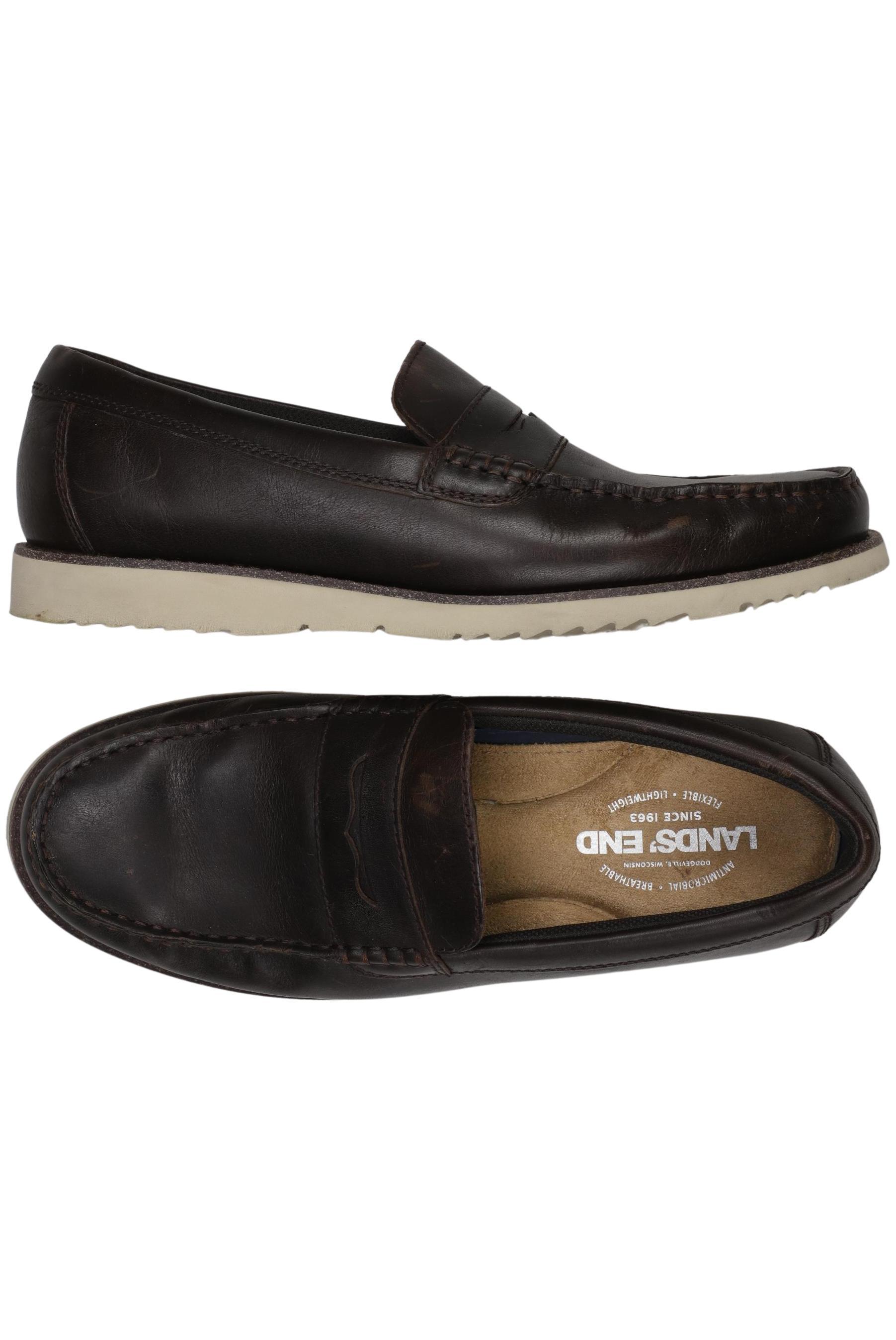 Thumbnail - Lands End Herren Halbschuh, braun, Gr. 44