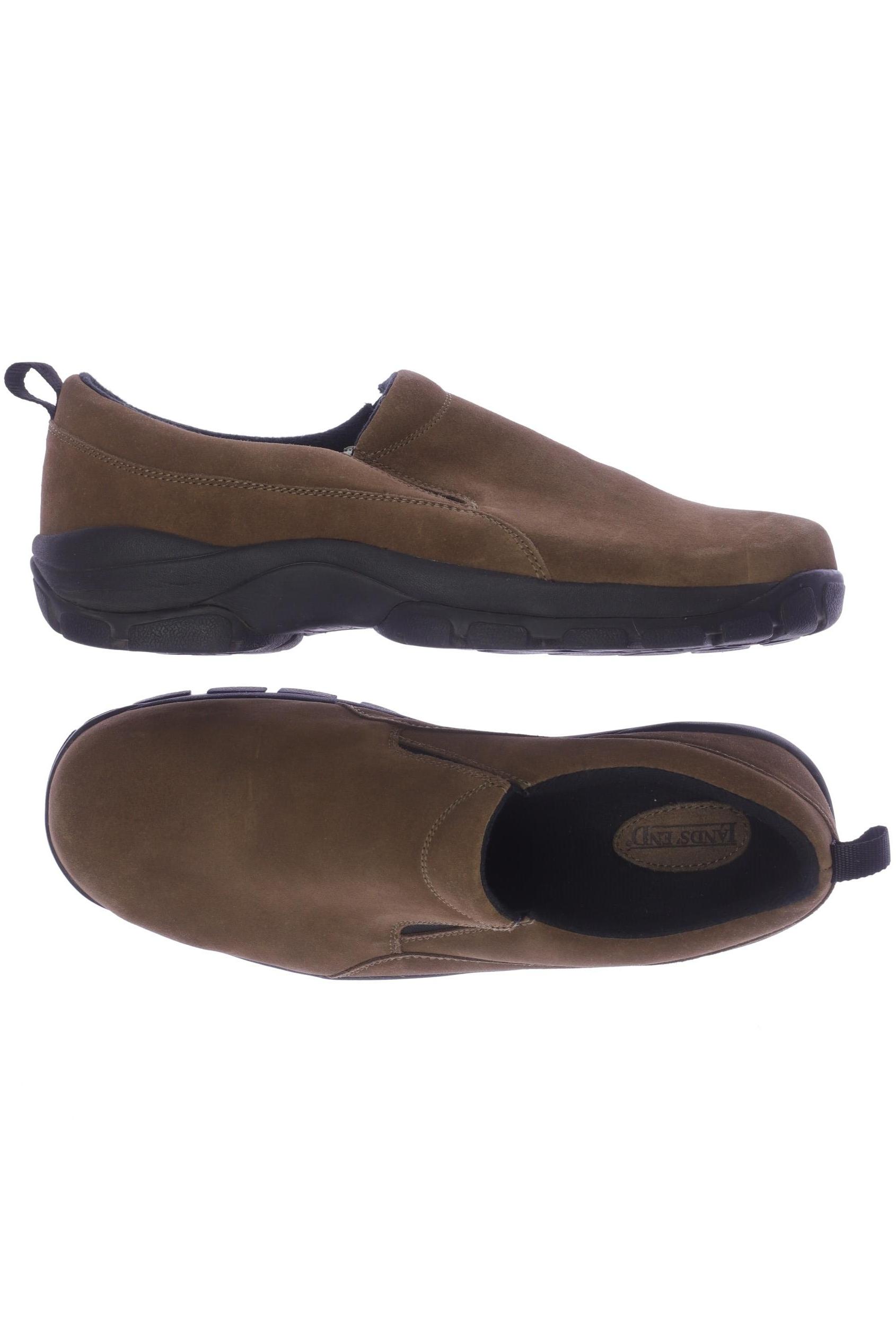 

Lands End Herren Halbschuh, braun, Gr. 13