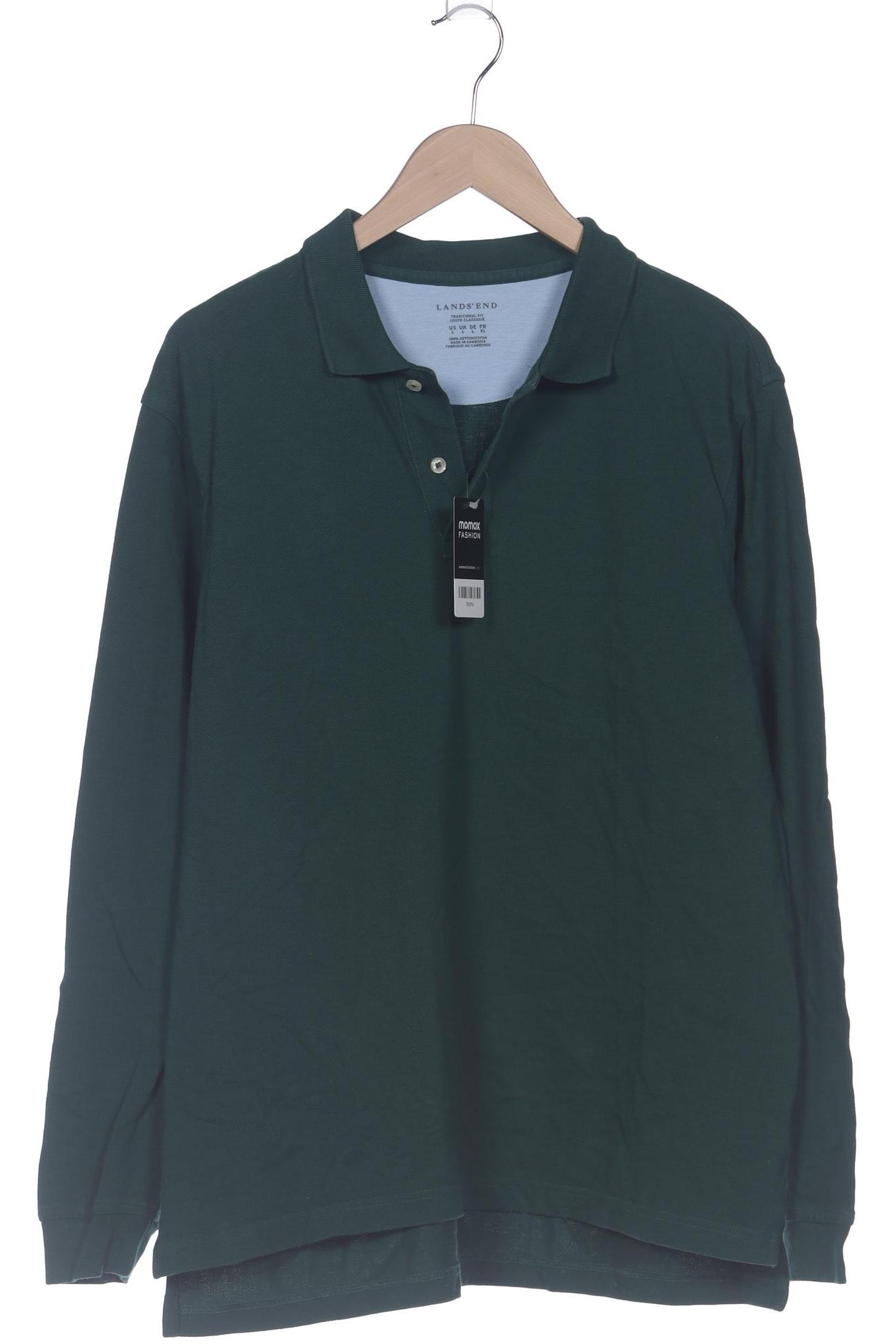 

Lands End Herren Poloshirt, grün, Gr. 52