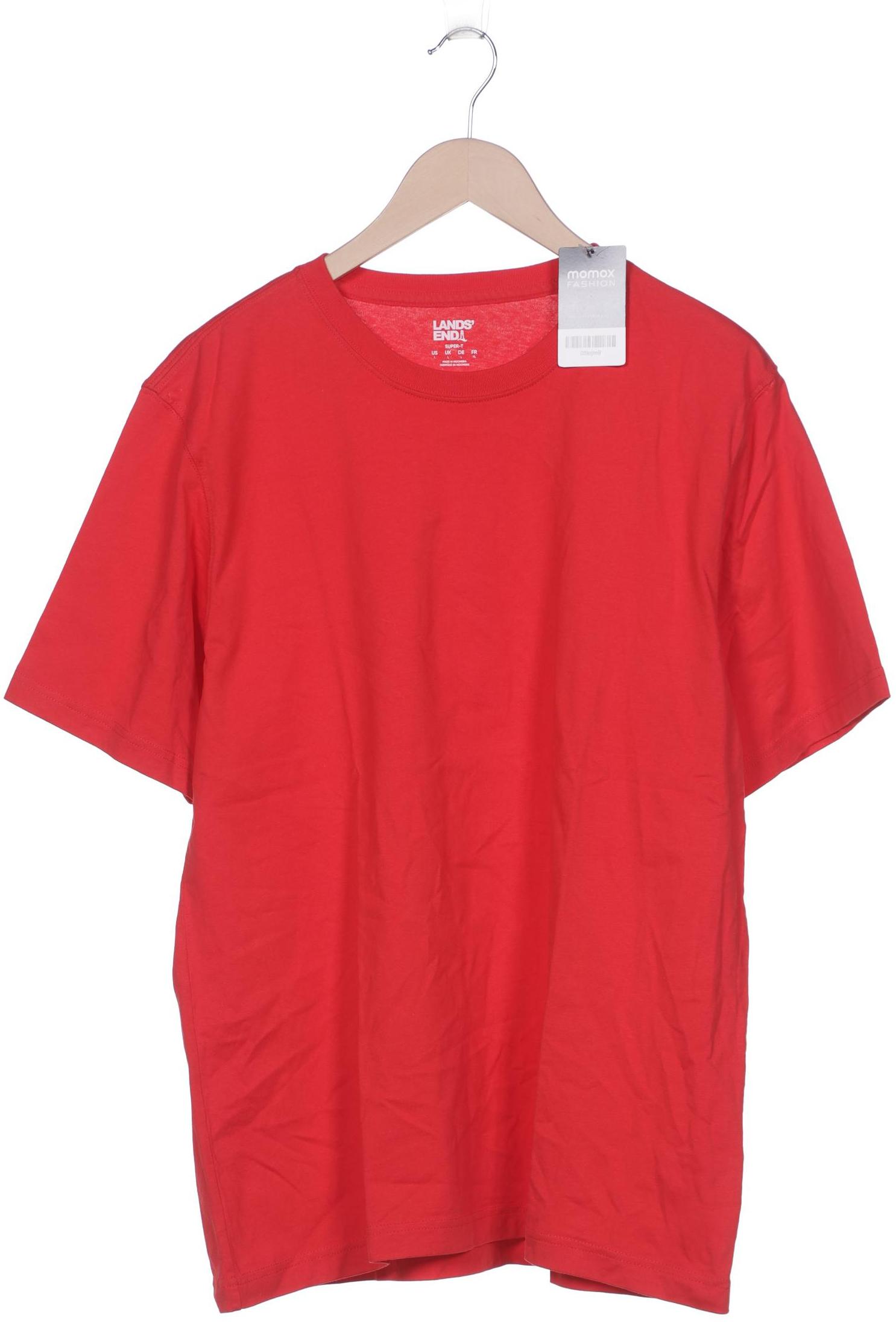 

Lands End Herren T-Shirt, rot, Gr. 52