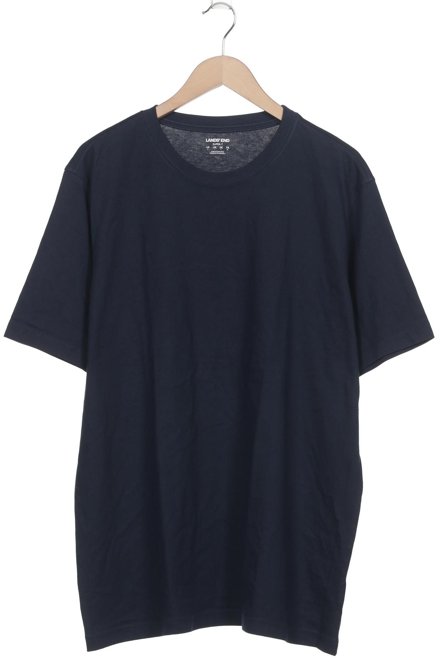 

Lands End Herren T-Shirt, marineblau, Gr. 52