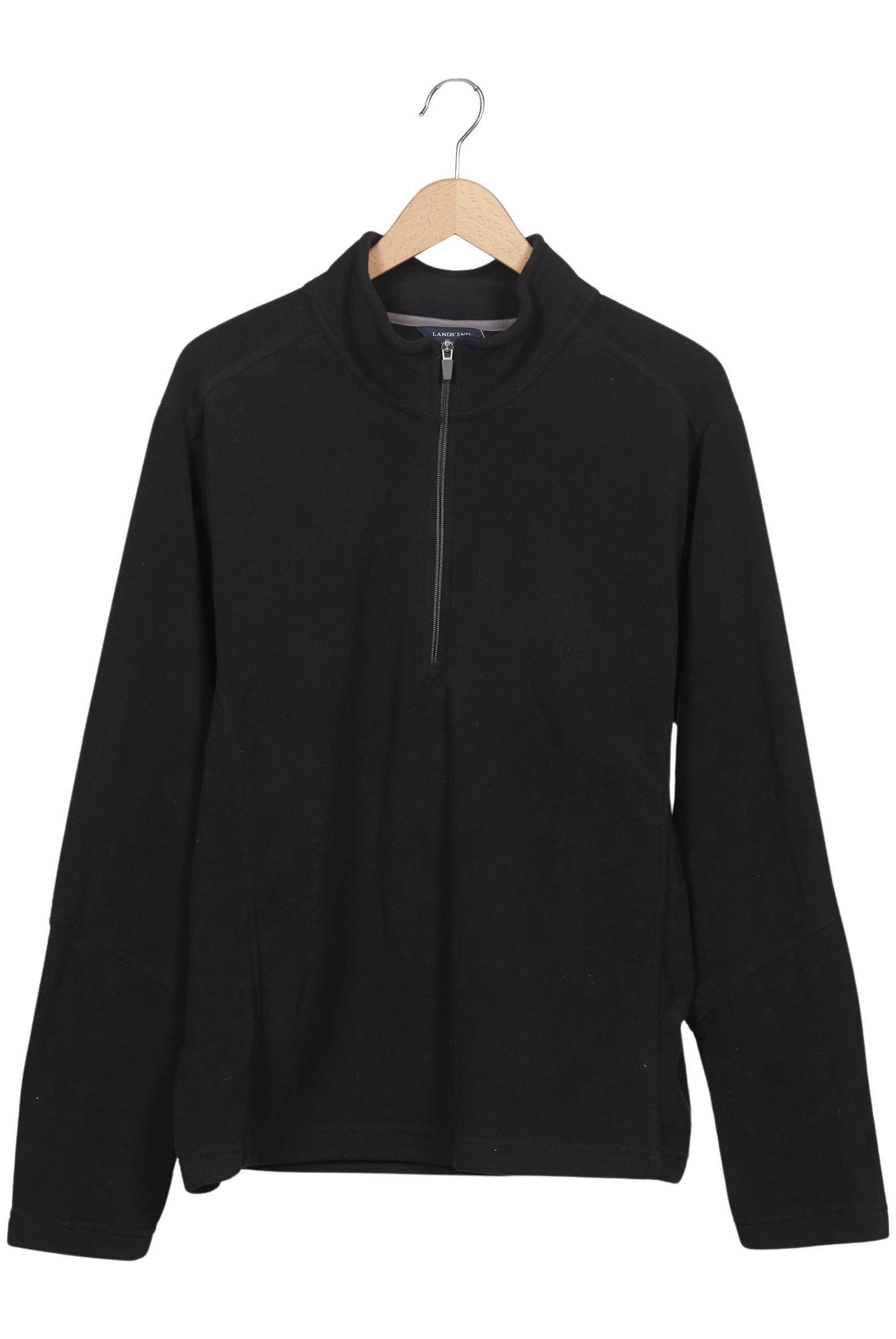 

Lands End Herren Sweatshirt, schwarz, Gr. 54