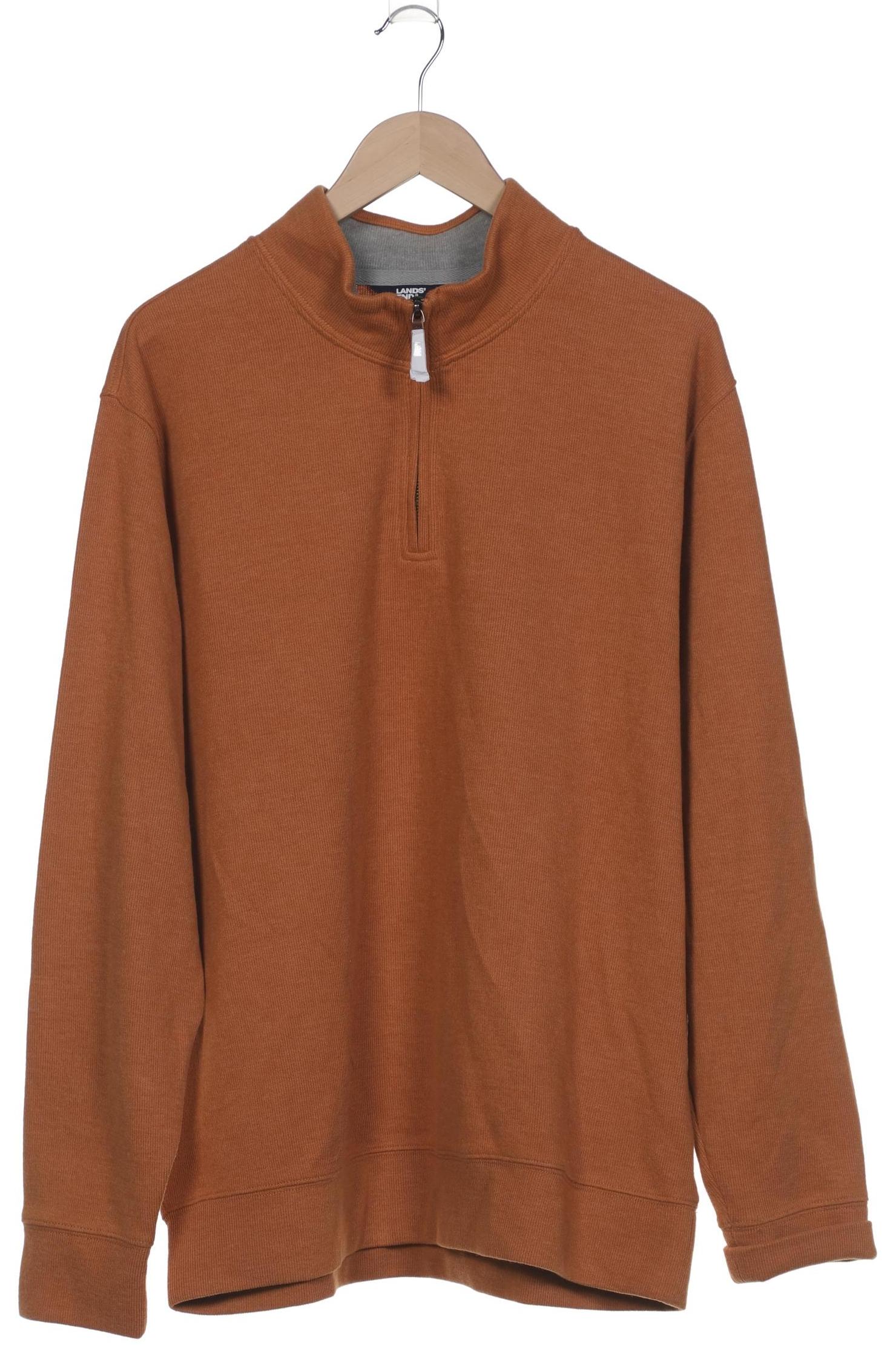 

Lands End Herren Pullover, braun, Gr. 54
