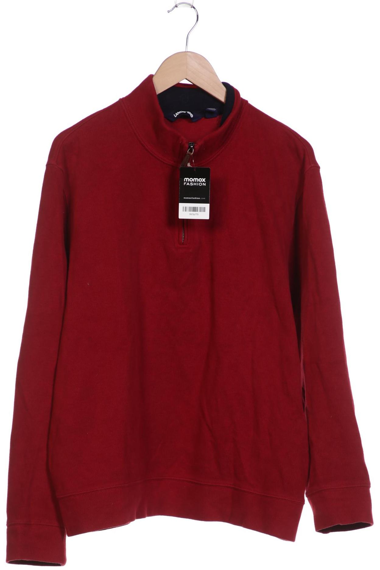 

Lands End Herren Pullover, bordeaux, Gr. 52