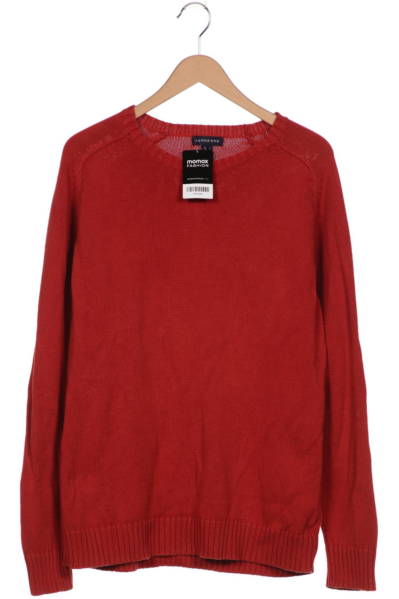 

Lands End Herren Pullover, rot, Gr. 52