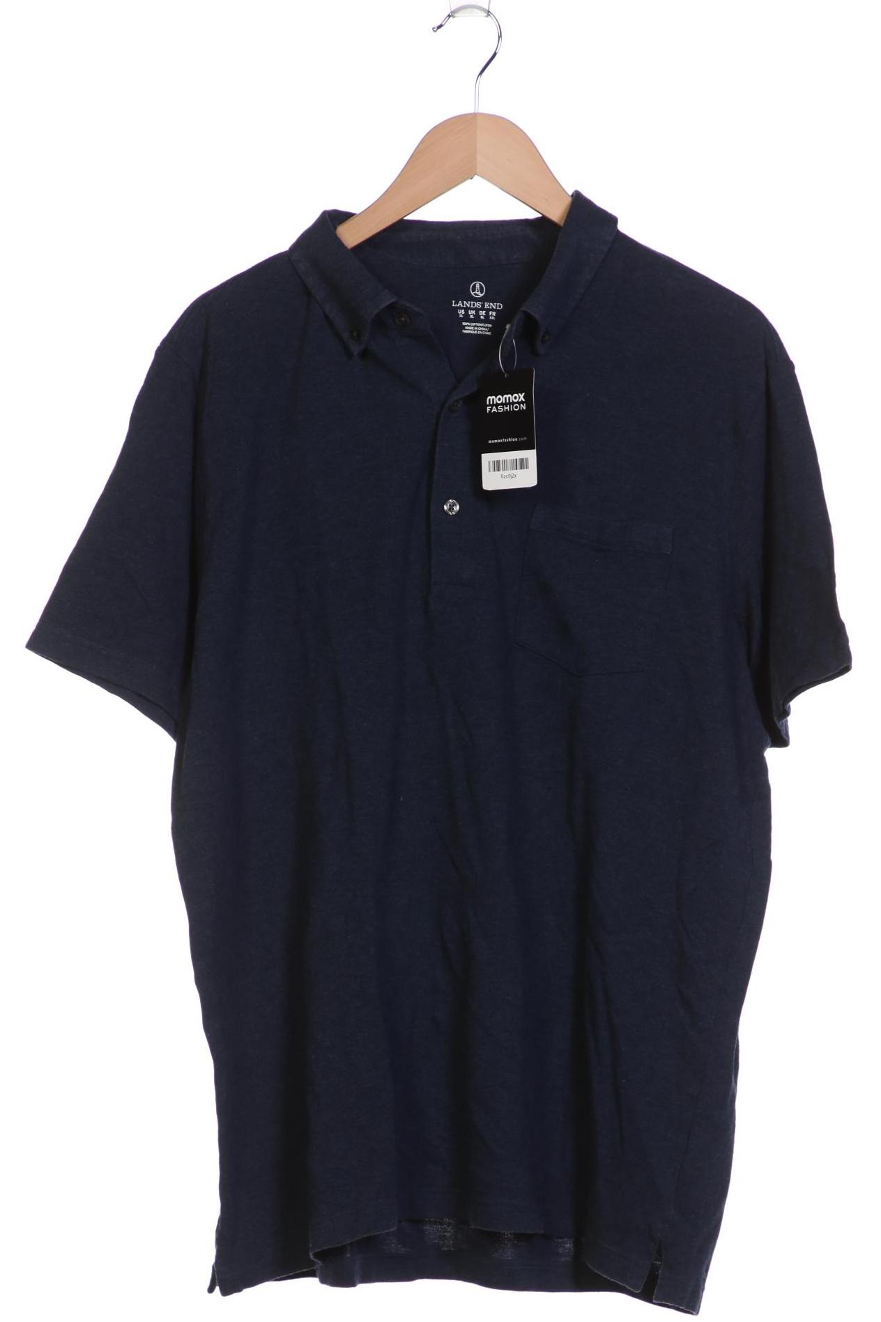 

Lands End Herren Poloshirt, marineblau, Gr. 54