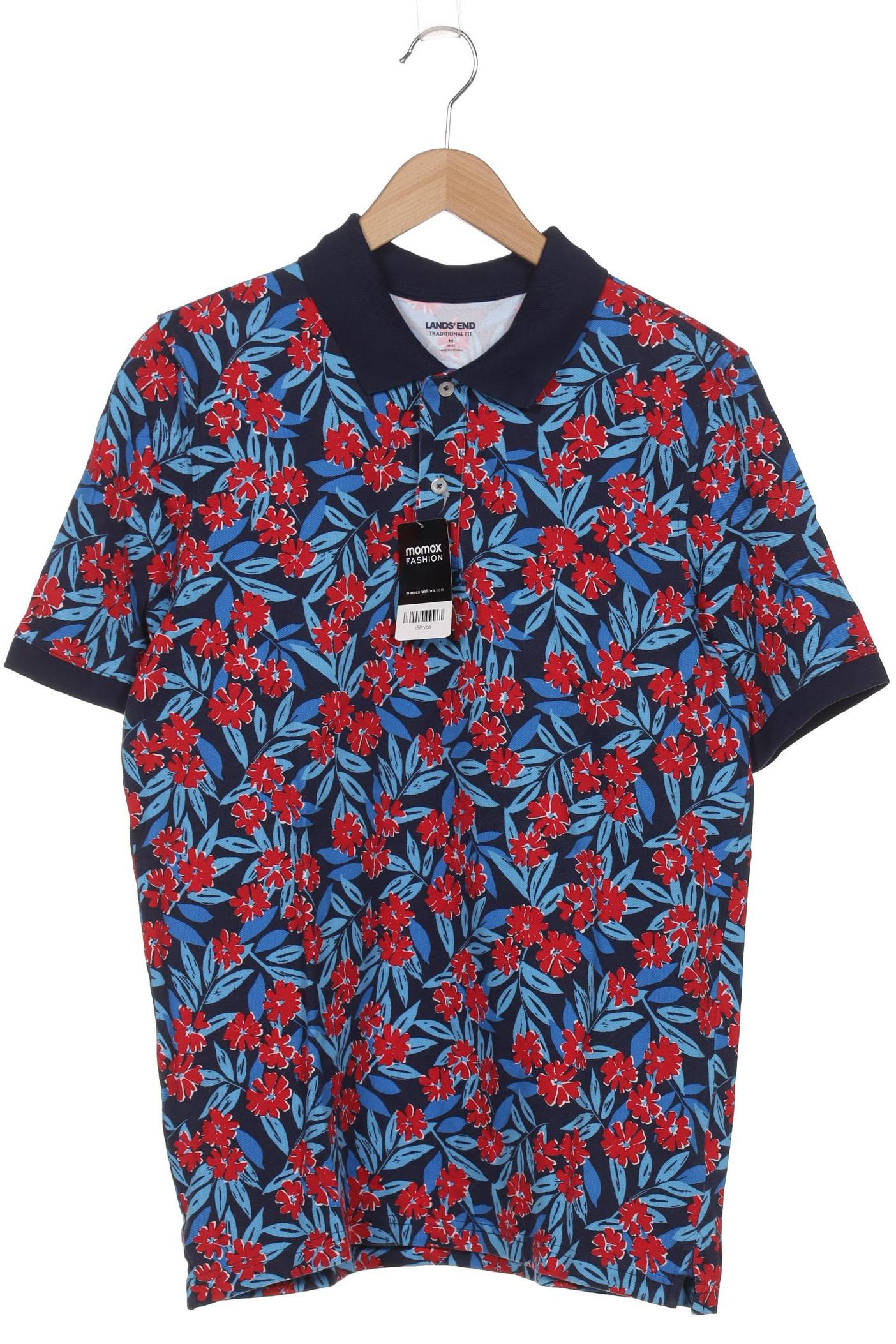 

Lands End Herren Poloshirt, blau, Gr. 48