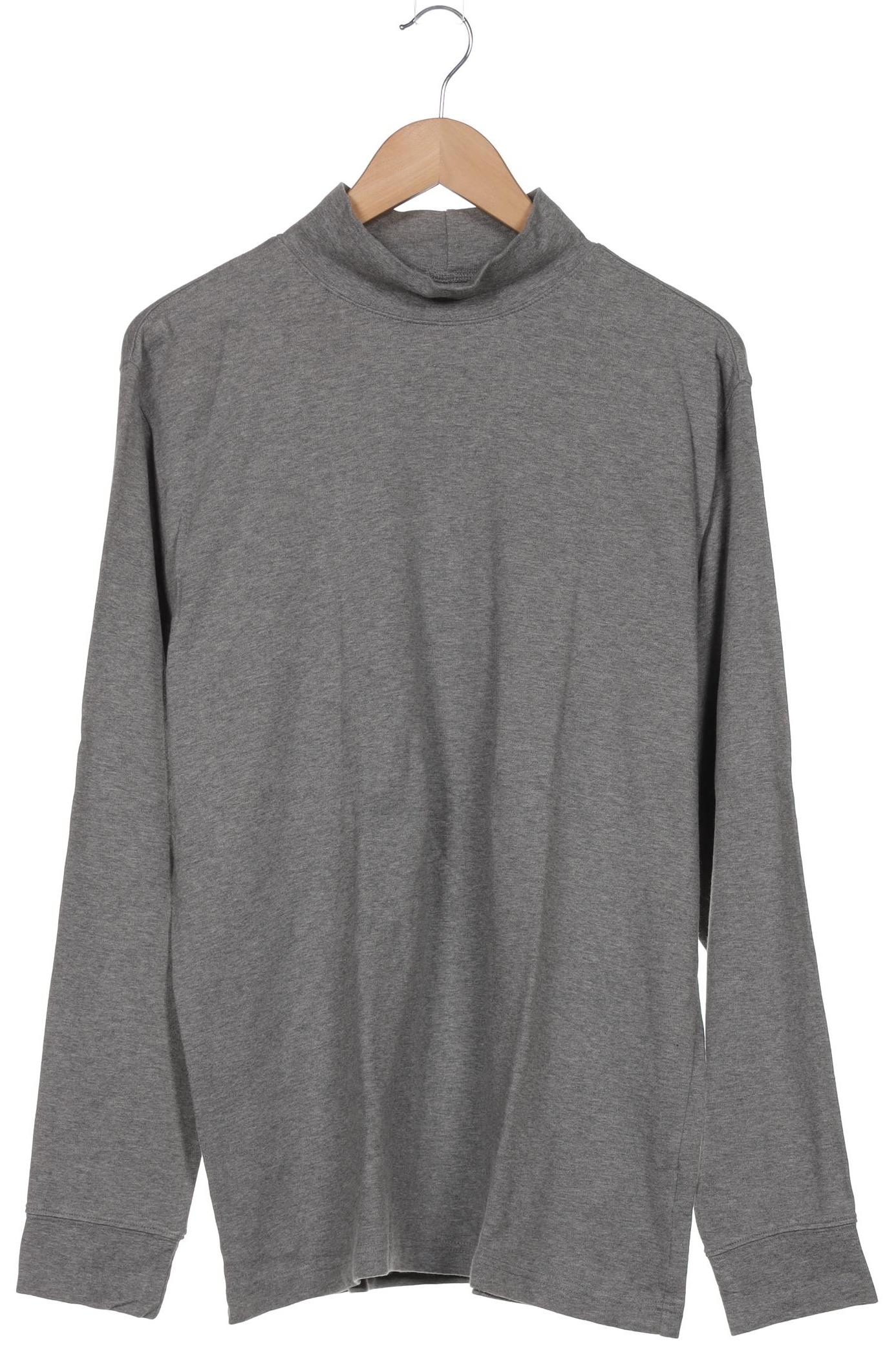 

Lands End Herren Langarmshirt, grau, Gr. 52