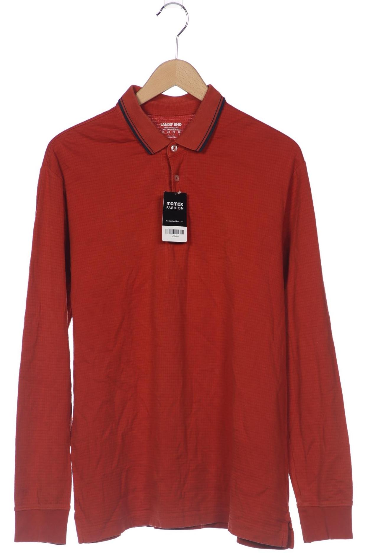 

Lands End Herren Poloshirt, rot, Gr. 52