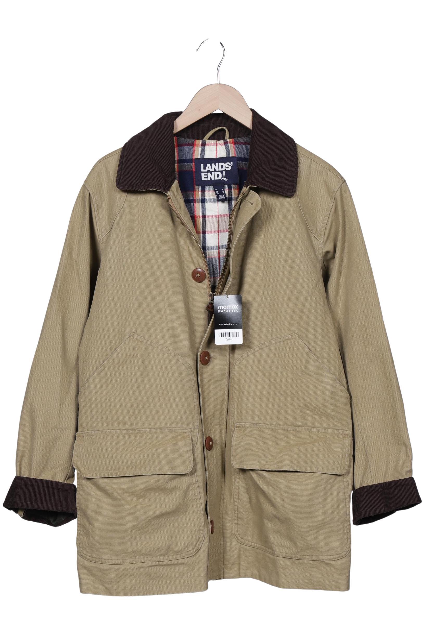 

Lands End Herren Jacke, beige, Gr. 48