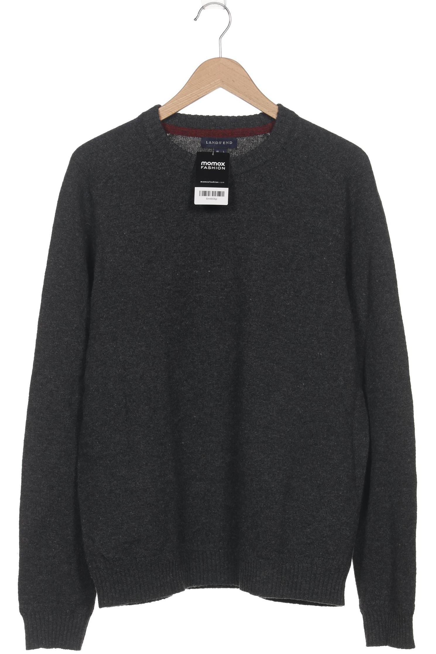 

Lands End Herren Pullover, grau, Gr. 52